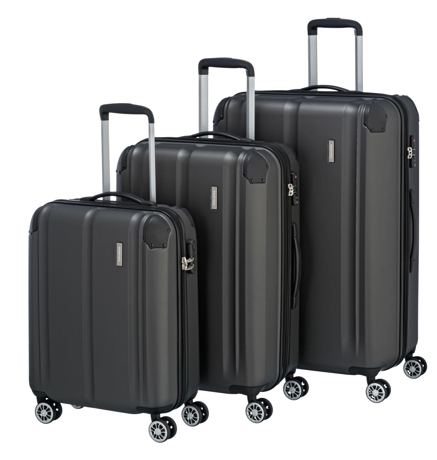 travelite Trolleyset City, 4 Rollen, (Set, günstig online kaufen