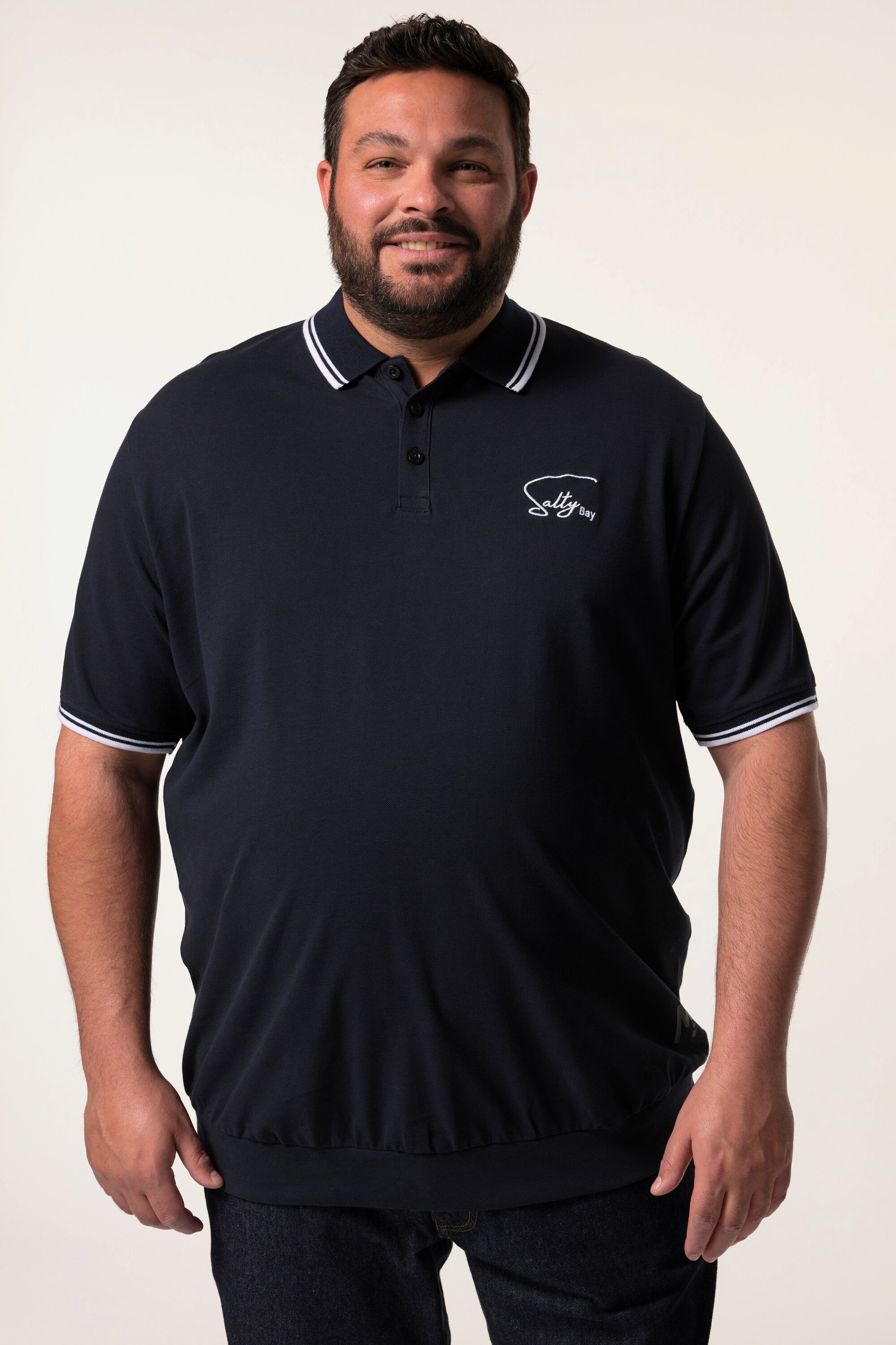 Poloshirt Men+ Poloshirt Halbarm Piqué Stickerei bis 8 XL