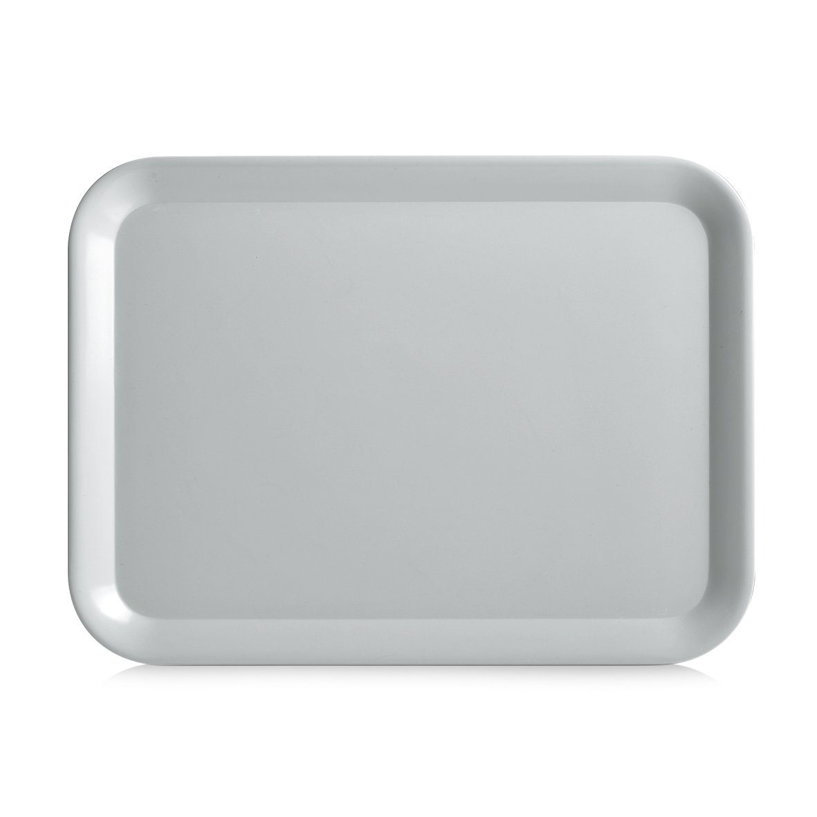Zeller Present Tablett Serviertablett Kunststoff eckig, Kunststoff, (Stück,  1-tlg), Material: Melamin