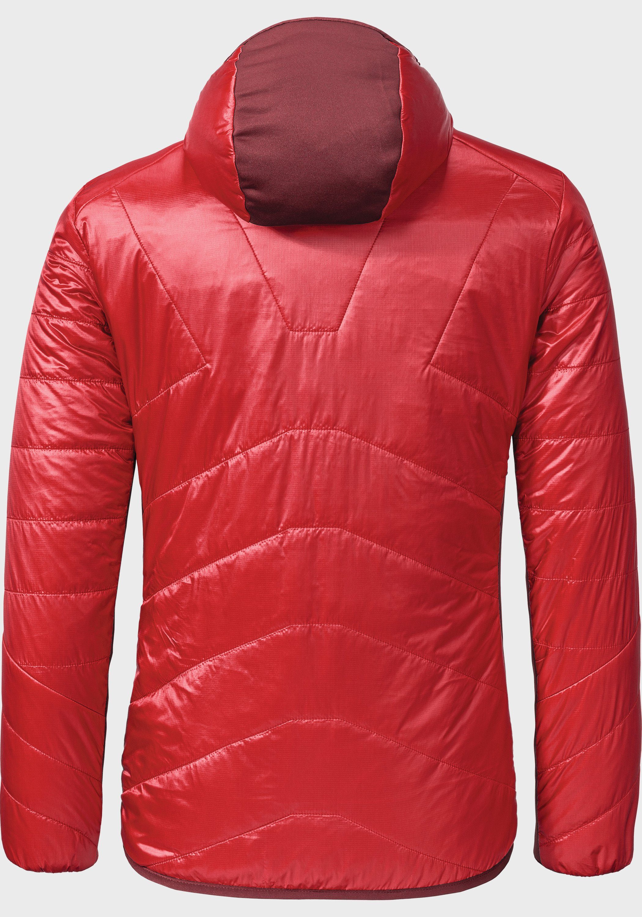 Schöffel Outdoorjacke Hybrid Jacket Stams L rot