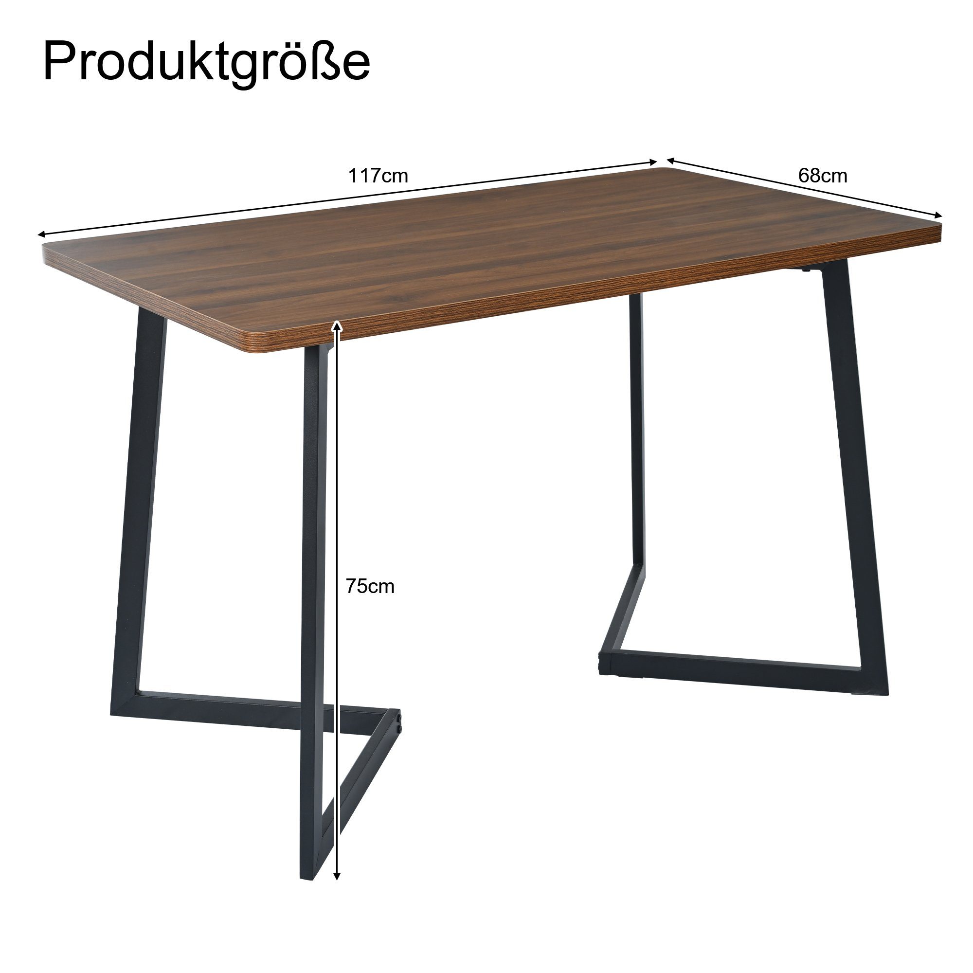 Flieks Esstisch (117*68*75 cm, 1-St., nur günstig online kaufen