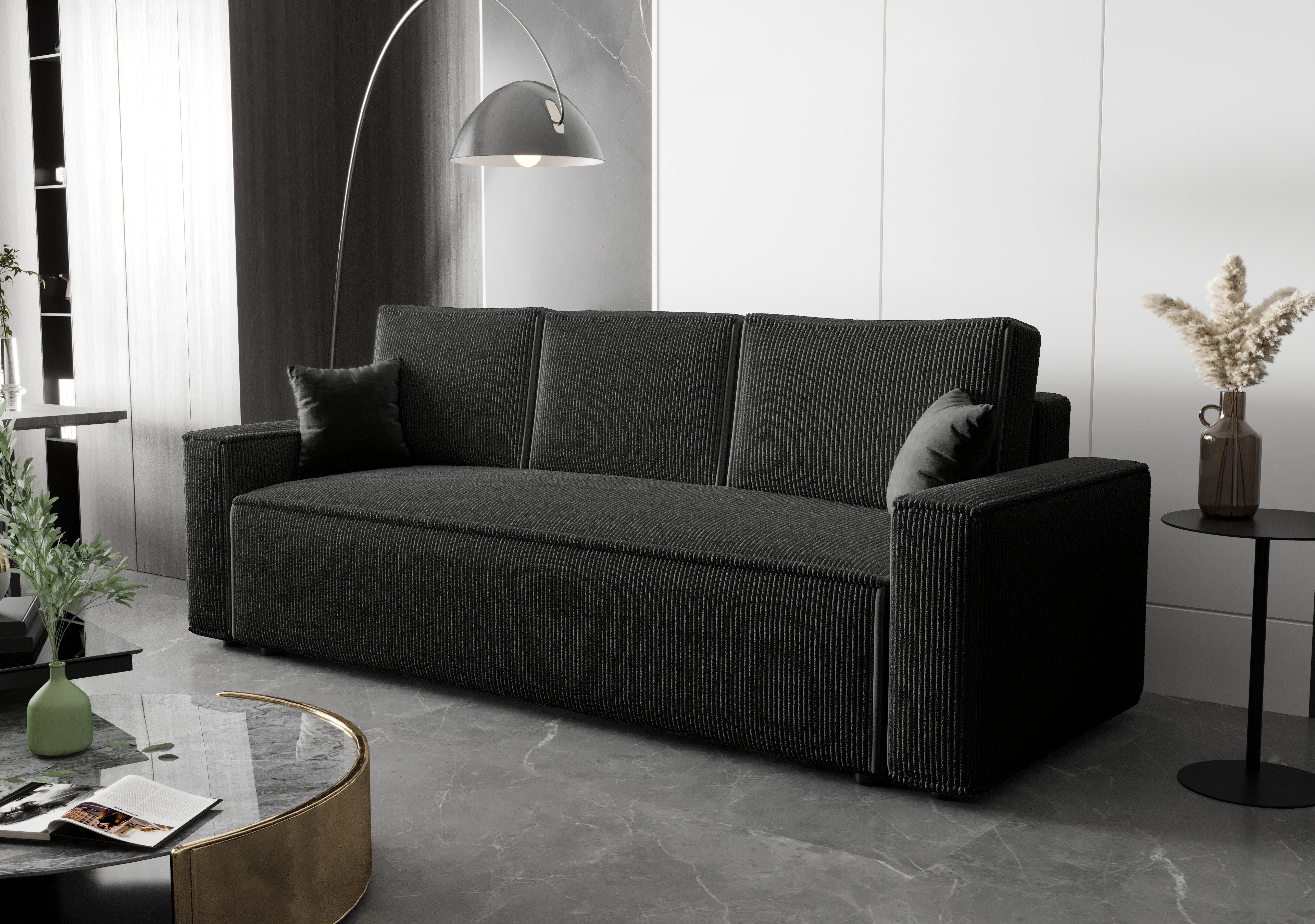 ALTDECOR Sofa BALLARO, Couch mit Schlaffunktion, günstig online kaufen