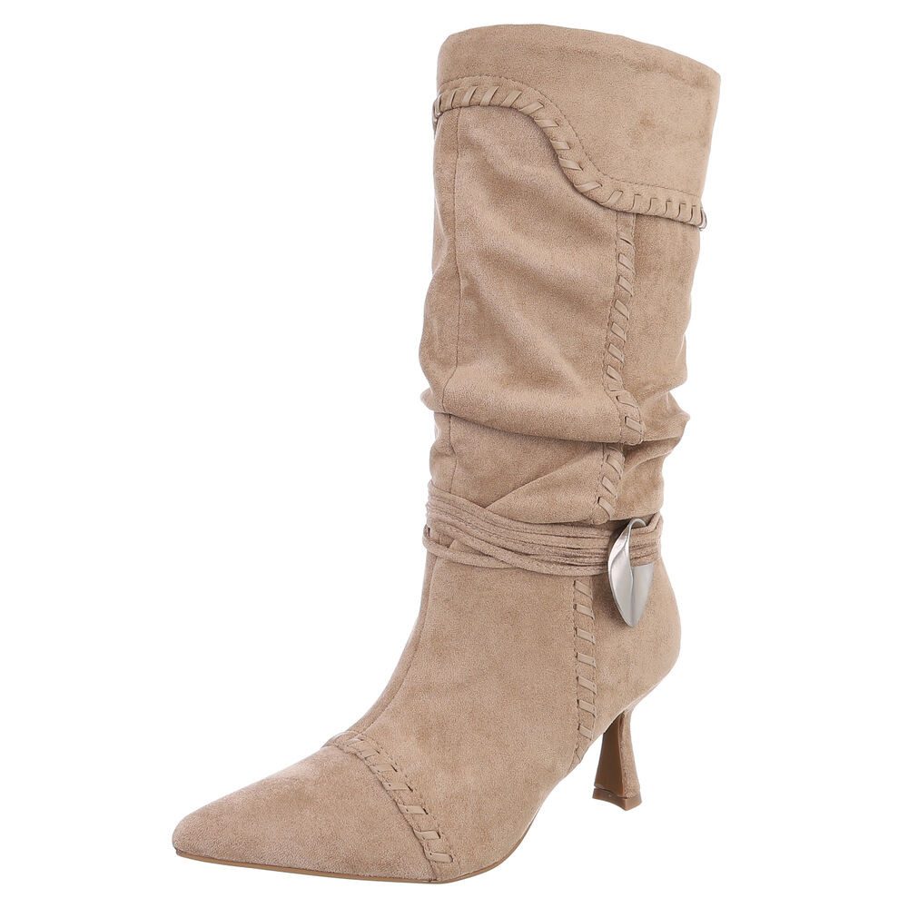 Ital-Design Elegante Stiefel mit spitzer Zehenform günstig online kaufen