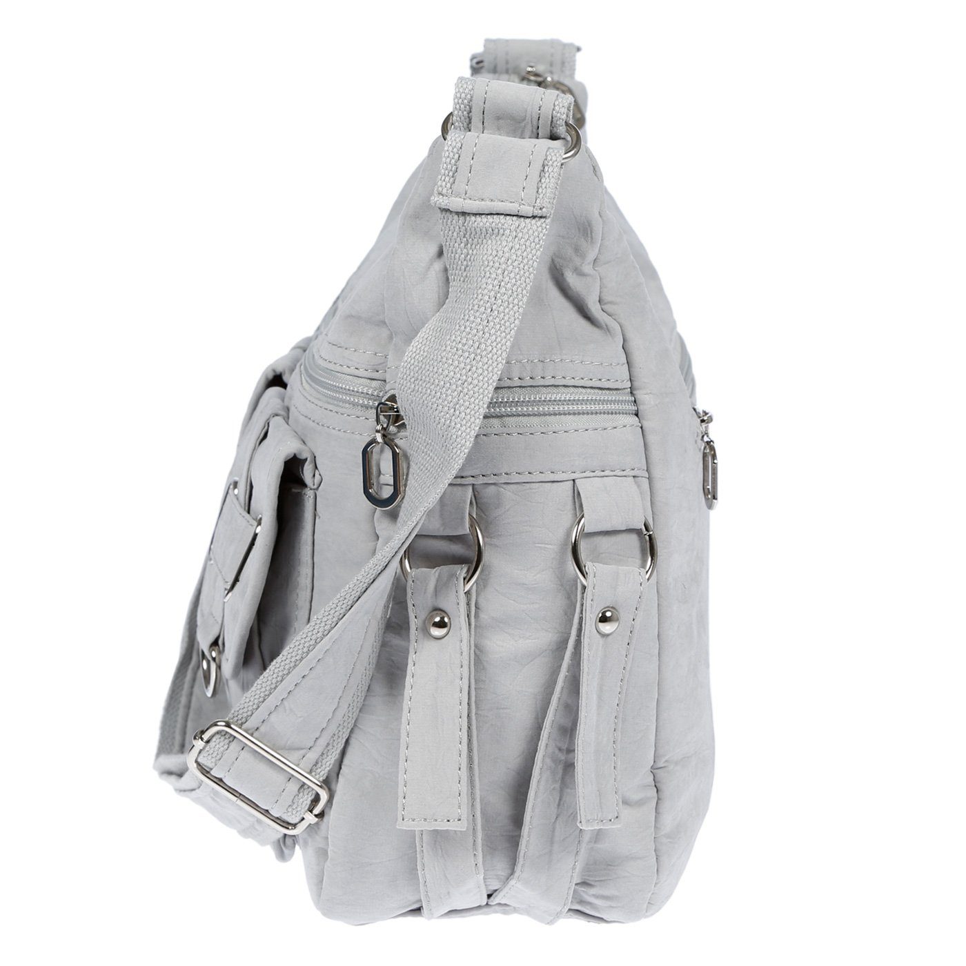 Christian Wippermann Umhängetasche Damenhandtasche Schultertasche Umhängetasche Crossover (einzeln) – Bild 3 von 5