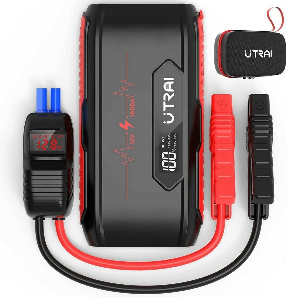 UTRAI JStar 3 Starthilfegerät JStar 3 JS-3 20000 mAh (12 V), Integriertem  Voltmeter, Intelligentem Schutzsystem