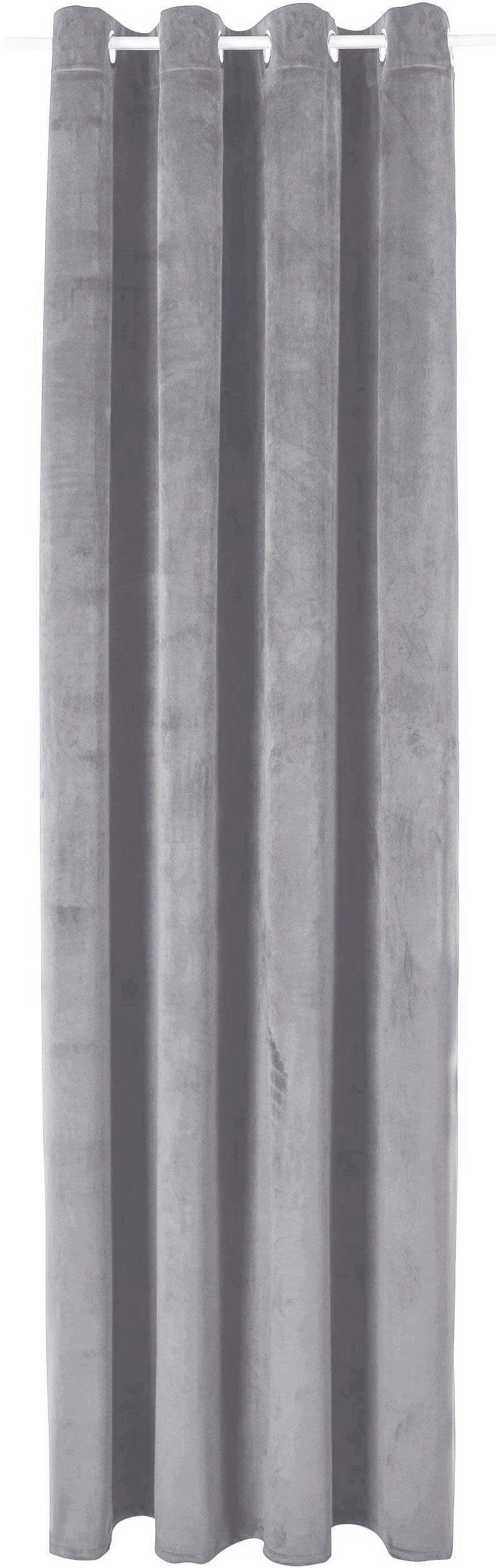 LeGer Home by Lena Gercke Gardine LADINA, 1 Stück, Ösen, blickdicht (1 St), Ösen, blickdicht, Polyester, blickdichter Vorhang, Samt Vorhang - Premium – Bild 2 von 5