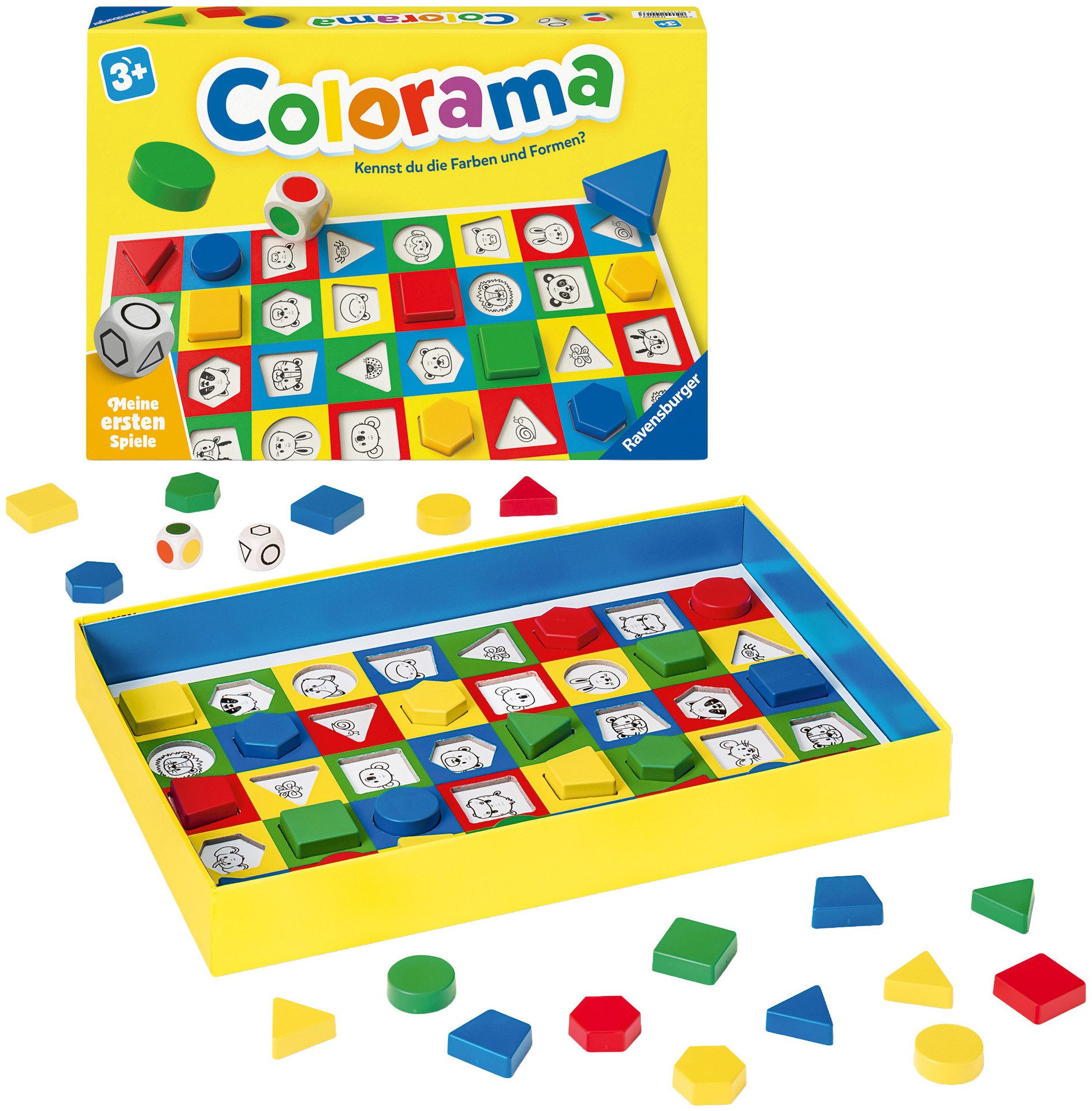 Ravensburger Spiel Colorama, Kinderspiel, Made in Europe