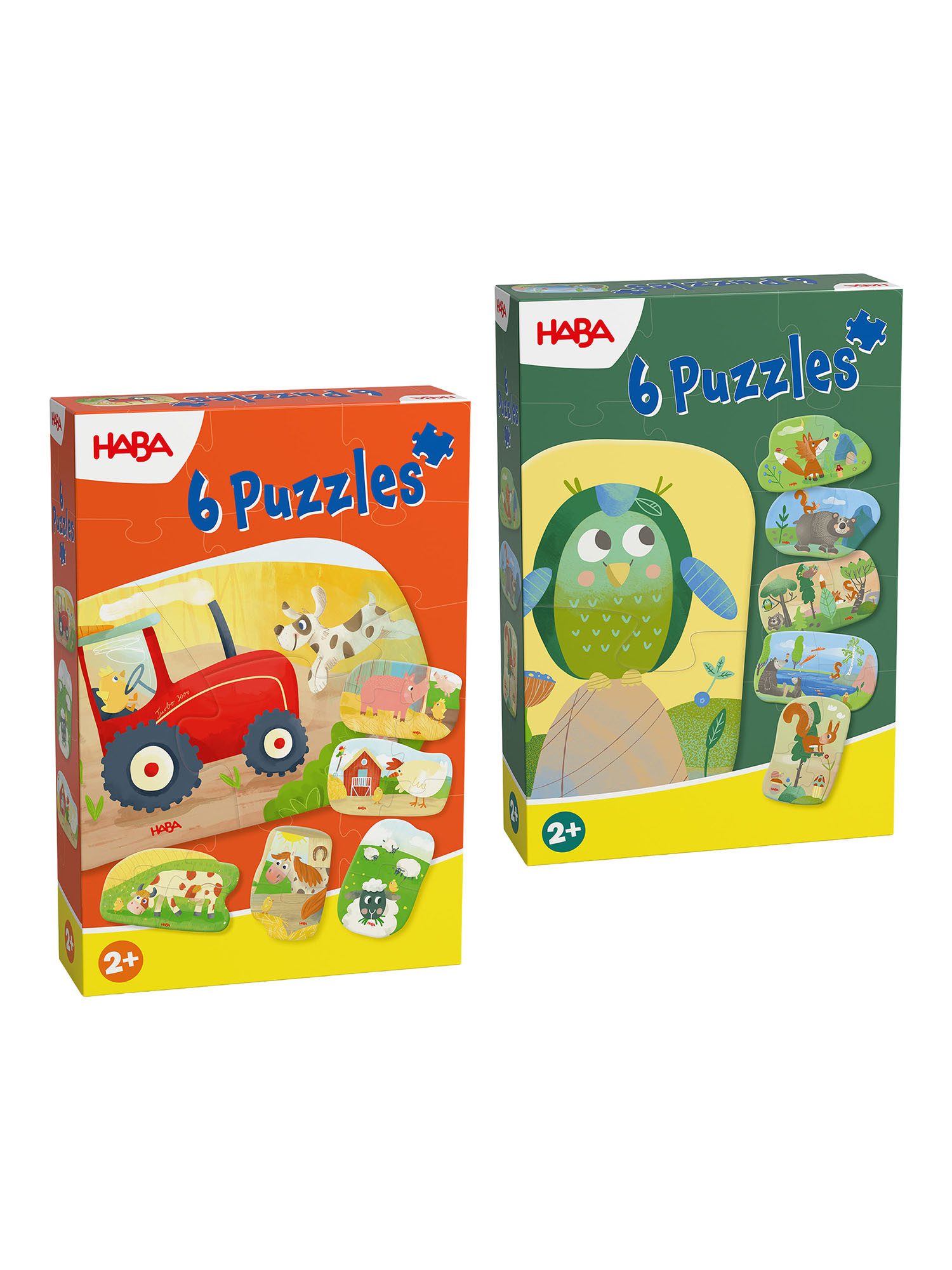 Haba Steckpuzzle Meine ersten Puzzle, Puzzleteile, Puzzle zum Stecken, Holzsteckpuzzle, Shape Puzzle