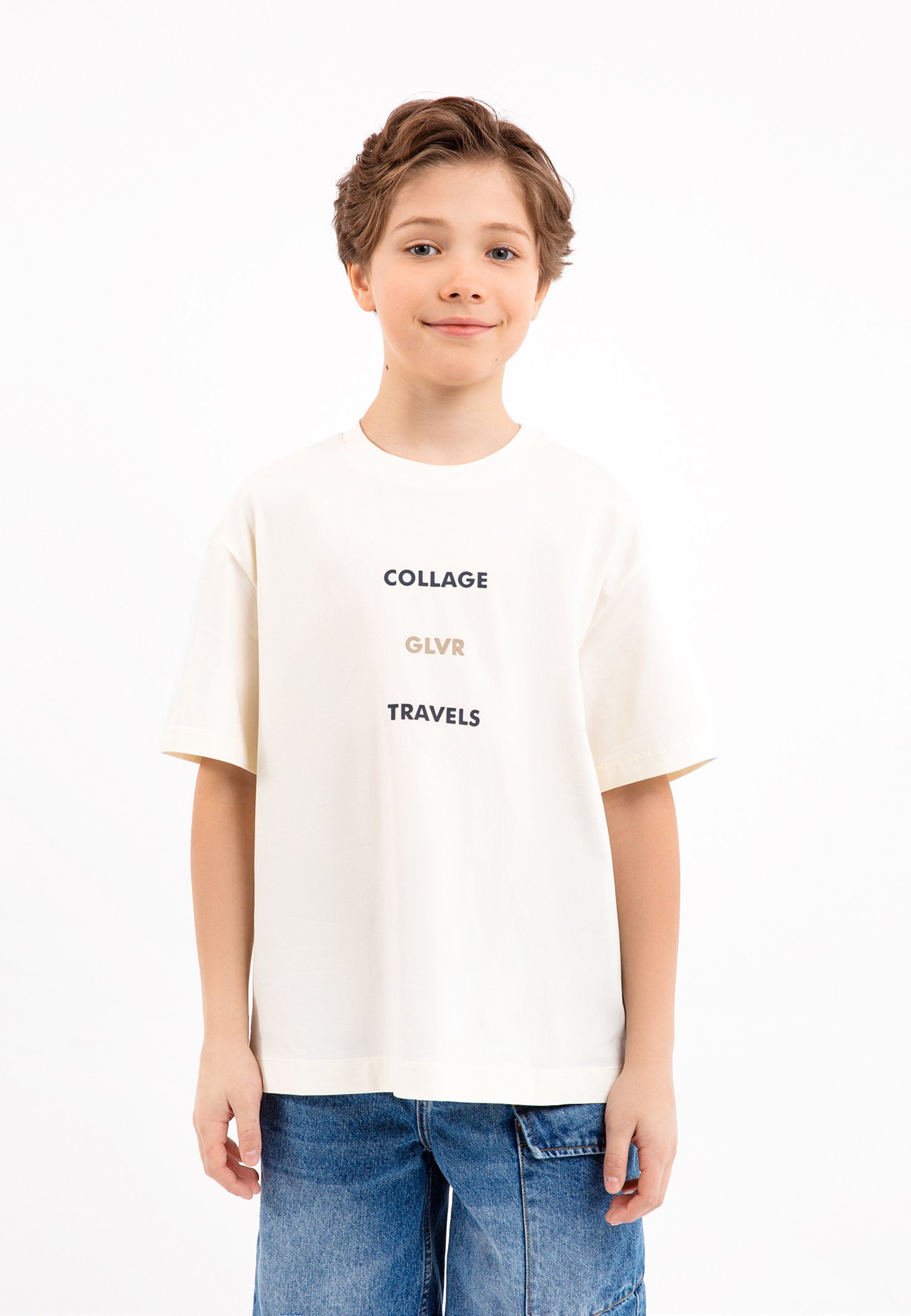Gulliver T-Shirt mit coolen Schriftprints günstig online kaufen