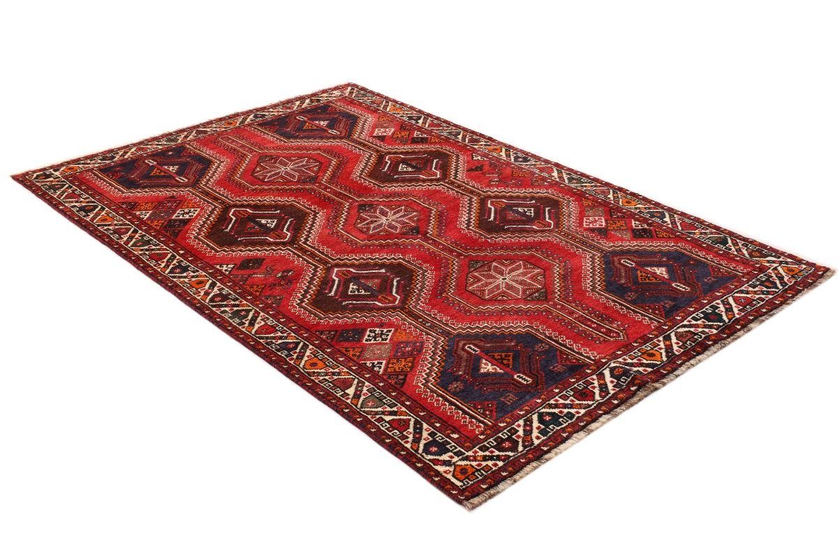 Orientteppich Shiraz 157x236 Handgeknüpfter Orientteppich mm / Perserteppich, 10 Nain Trading, rechteckig, Höhe