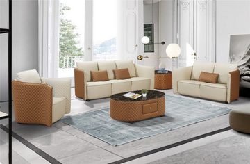 JVmoebel Sofa Sofagarnitur 3+2+1 Sitzer Set Design Sofa Polstermöbel, Made in Europe