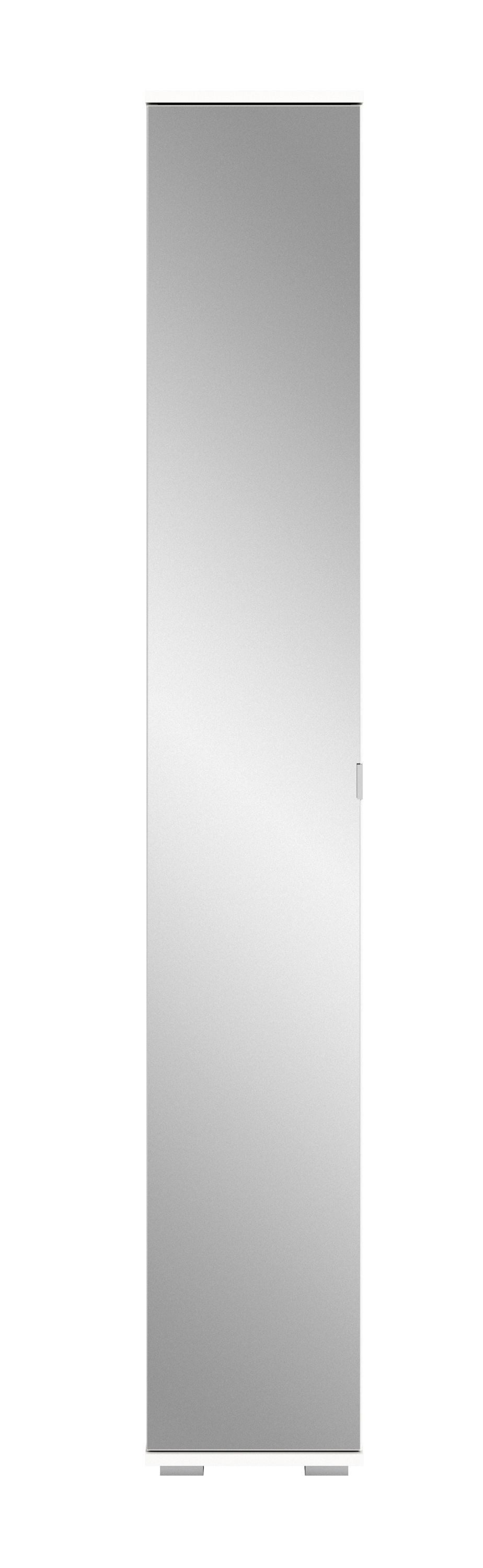 xonox.home Spiegelschrank Spiegelfront Weiß Melamin Modern 30x191x37 cm günstig online kaufen