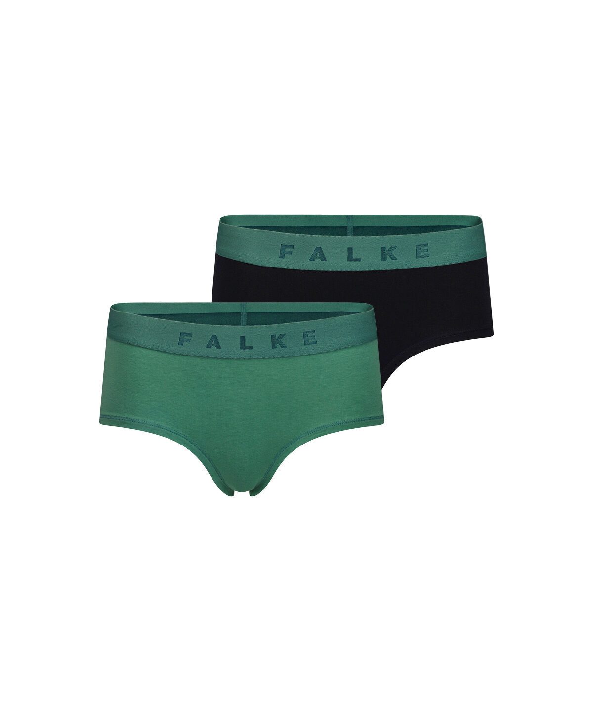 FALKE Hipster Daily Comfort (2er Pack) Logobund, Cotton-Mix, glatt, weich
