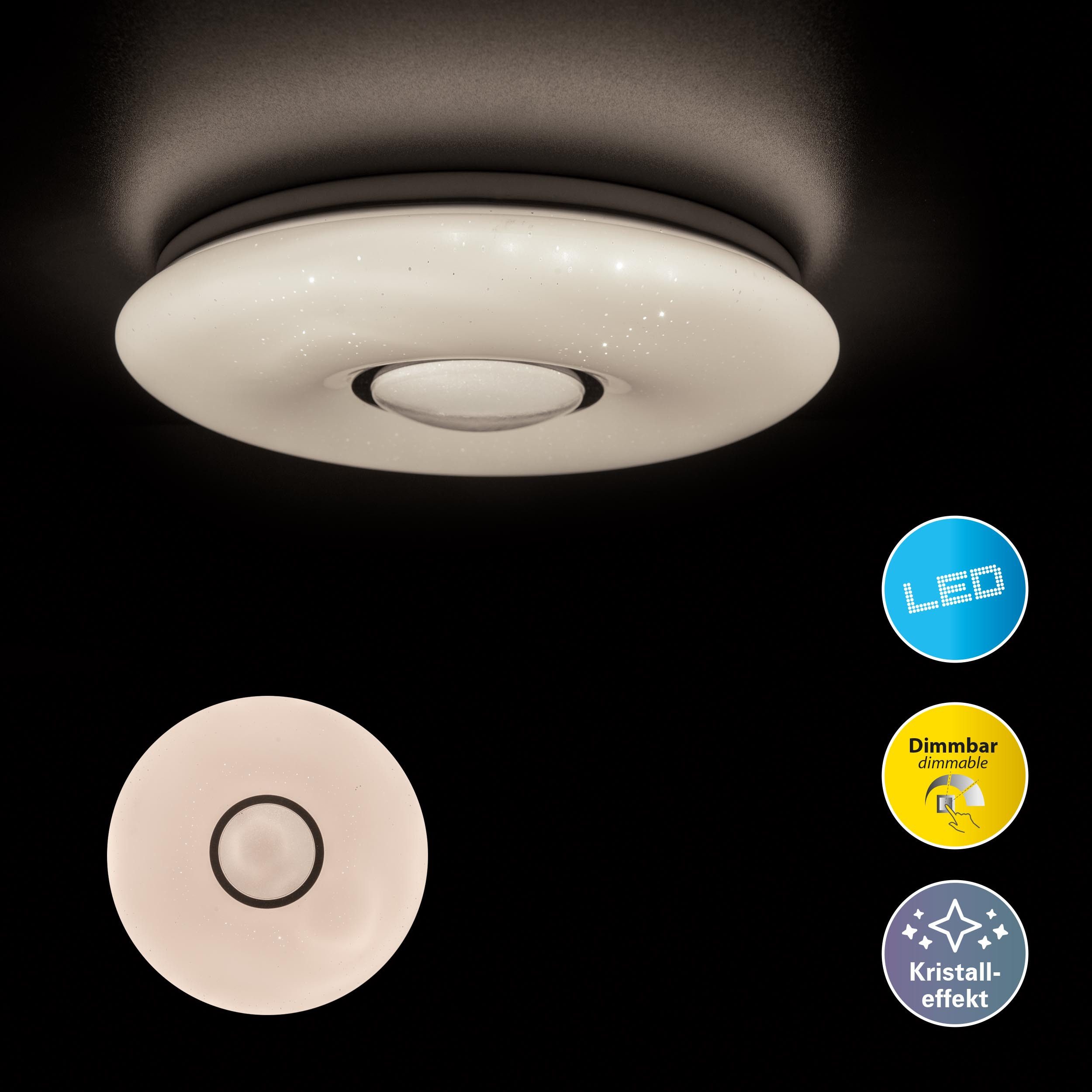 näve LED Deckenleuchte Picton, LED fest günstig online kaufen