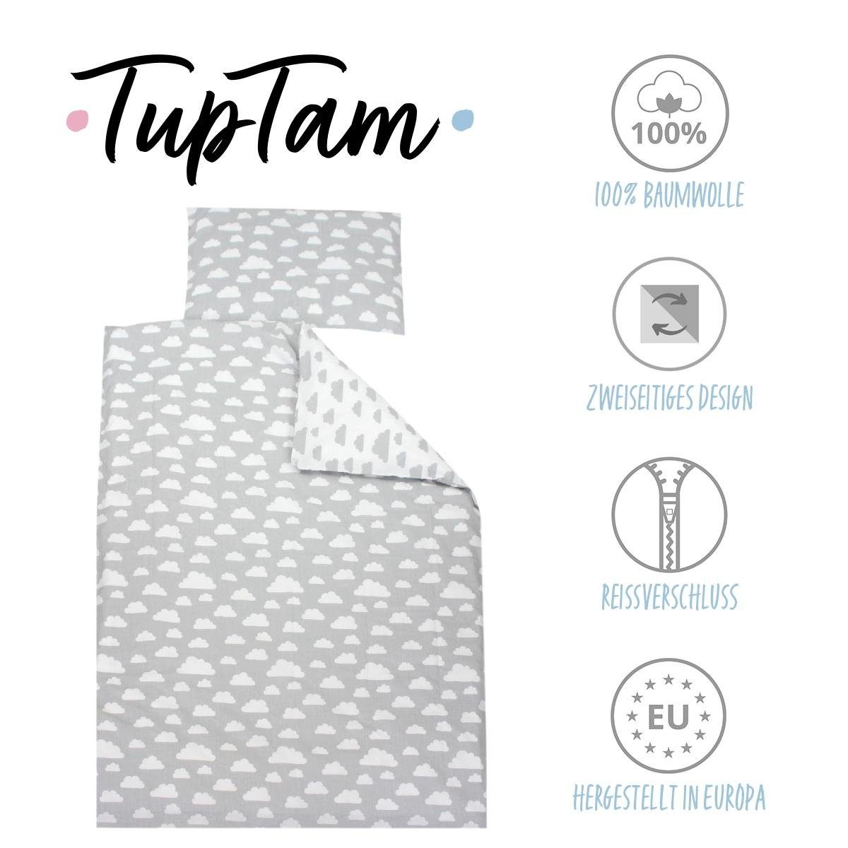 TupTam Kinderbettwäsche TupTam Kinder Bettwäsche Gemustert günstig online kaufen