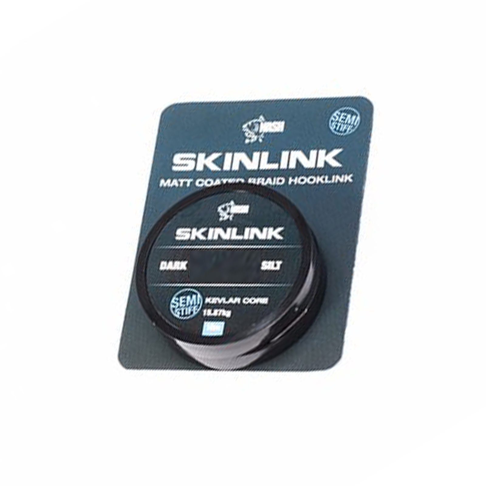 Nash Fishing Vorfachschnur, 10 m Länge, Nash SkinLink Semi-Stiff 10m 20lb Silt Karpfen Vorfach-Material