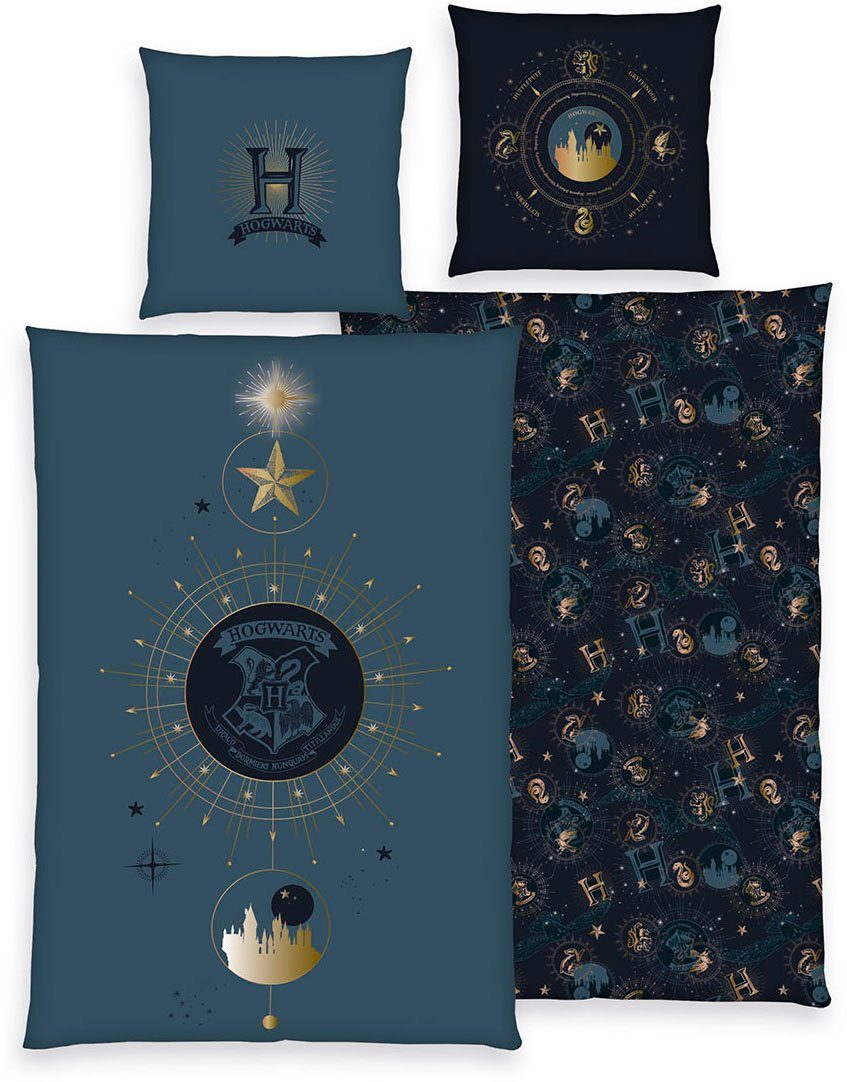 Harry Potter Jugendbettwäsche Harry Potter, Linon, 2 teilig, mit tollem Motiv