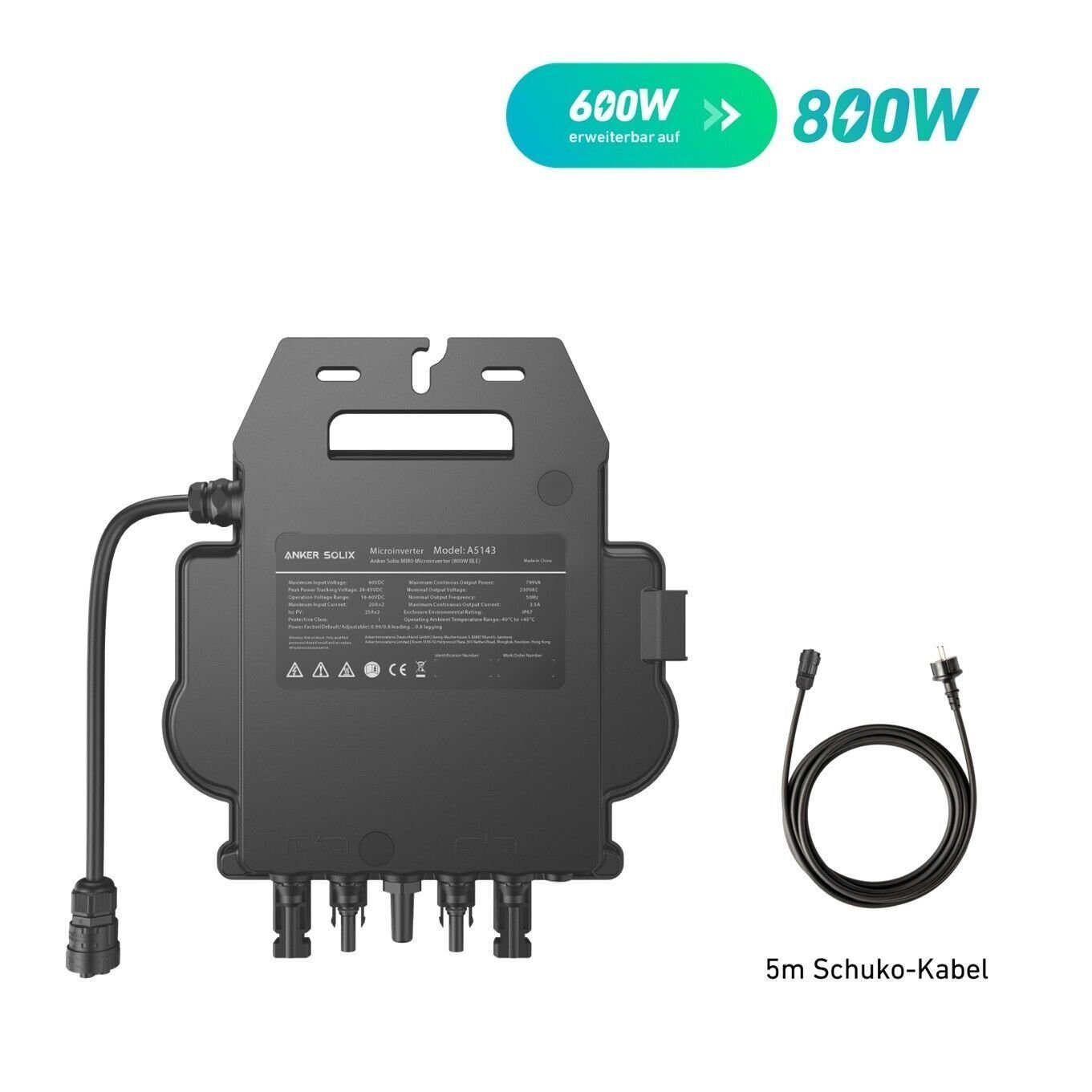 Green Cell® 2000W/4000W 12V auf 230V Reiner Sinus Volt kfz Spannungswandler  Wechselrichter Konverter Pure Sine Wave Power Solar Inverter DC AC  Umwandler Stromwandler Wohnwagen Auto Autoladegerät : : Elektronik  & Foto