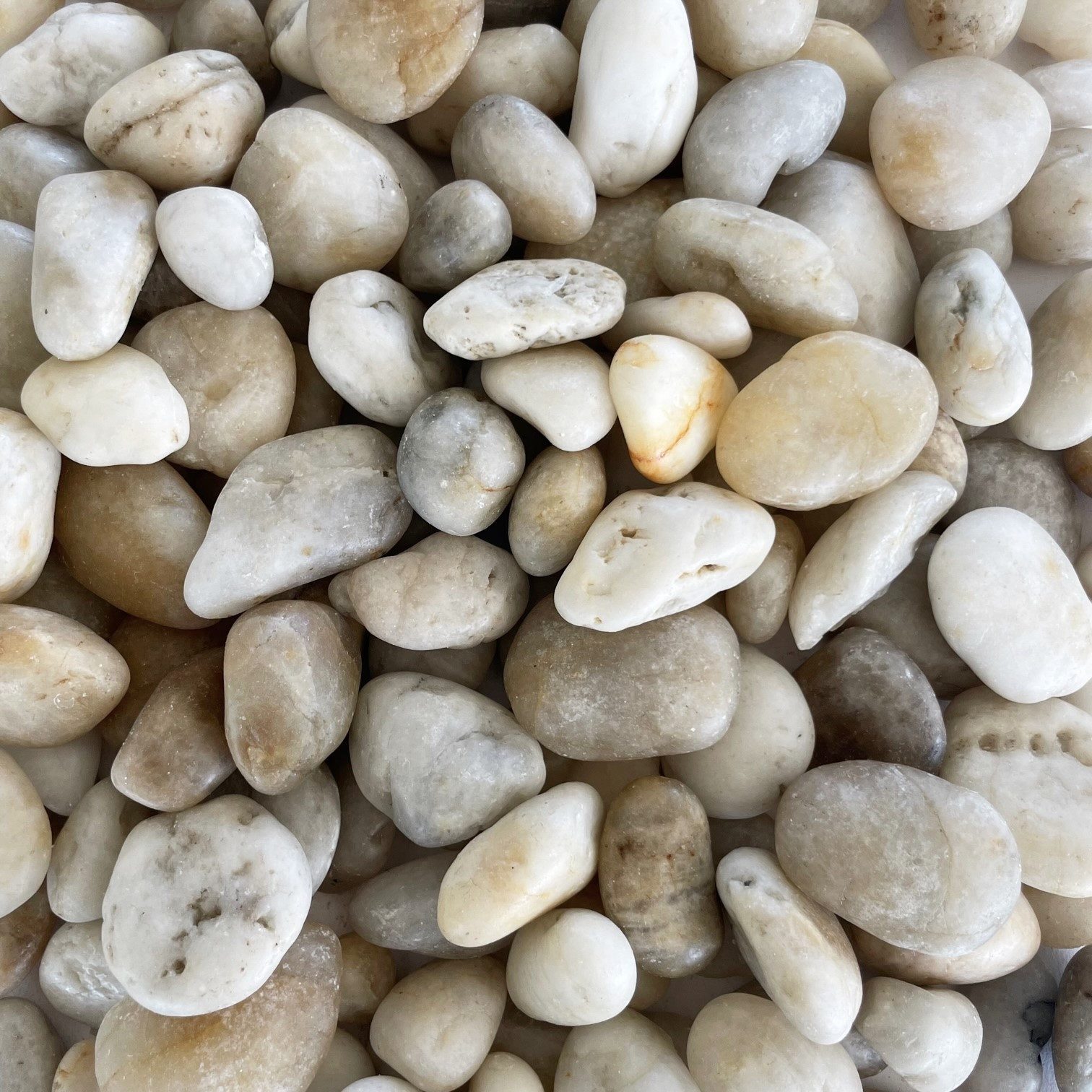 Eurosand Kieselsteine FLUSSKIESEL, Kieselsteine 20-60mm. 500g.