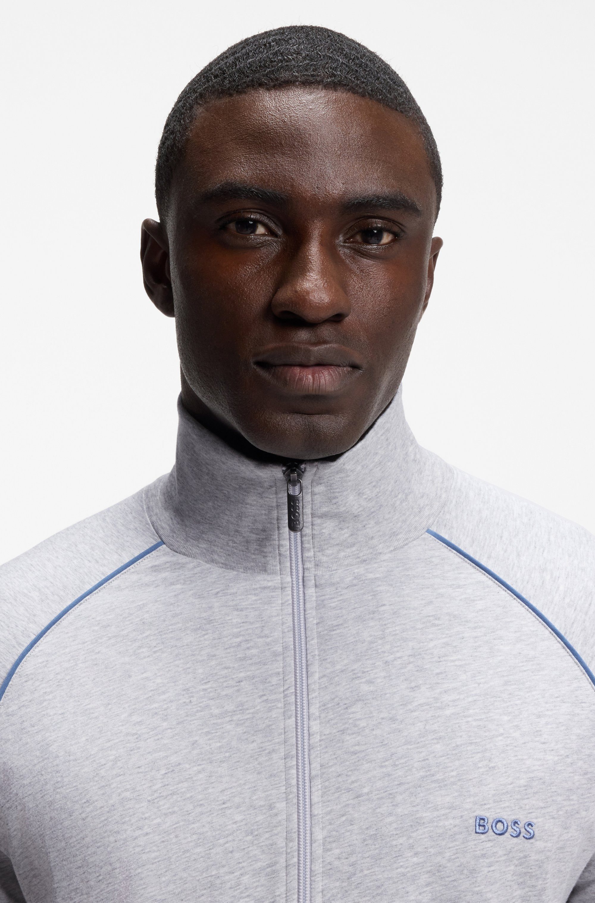 BOSS Sweatjacke Mix&Match Jacket Z mit Kängurutasche