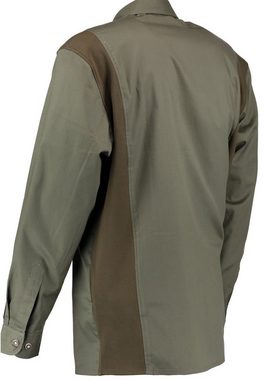 OS-Trachten Outdoorhemd Madaja Langarm Dehnzonen-Jagdhemd mit Blasebalgpattentaschen und Kentkragen
