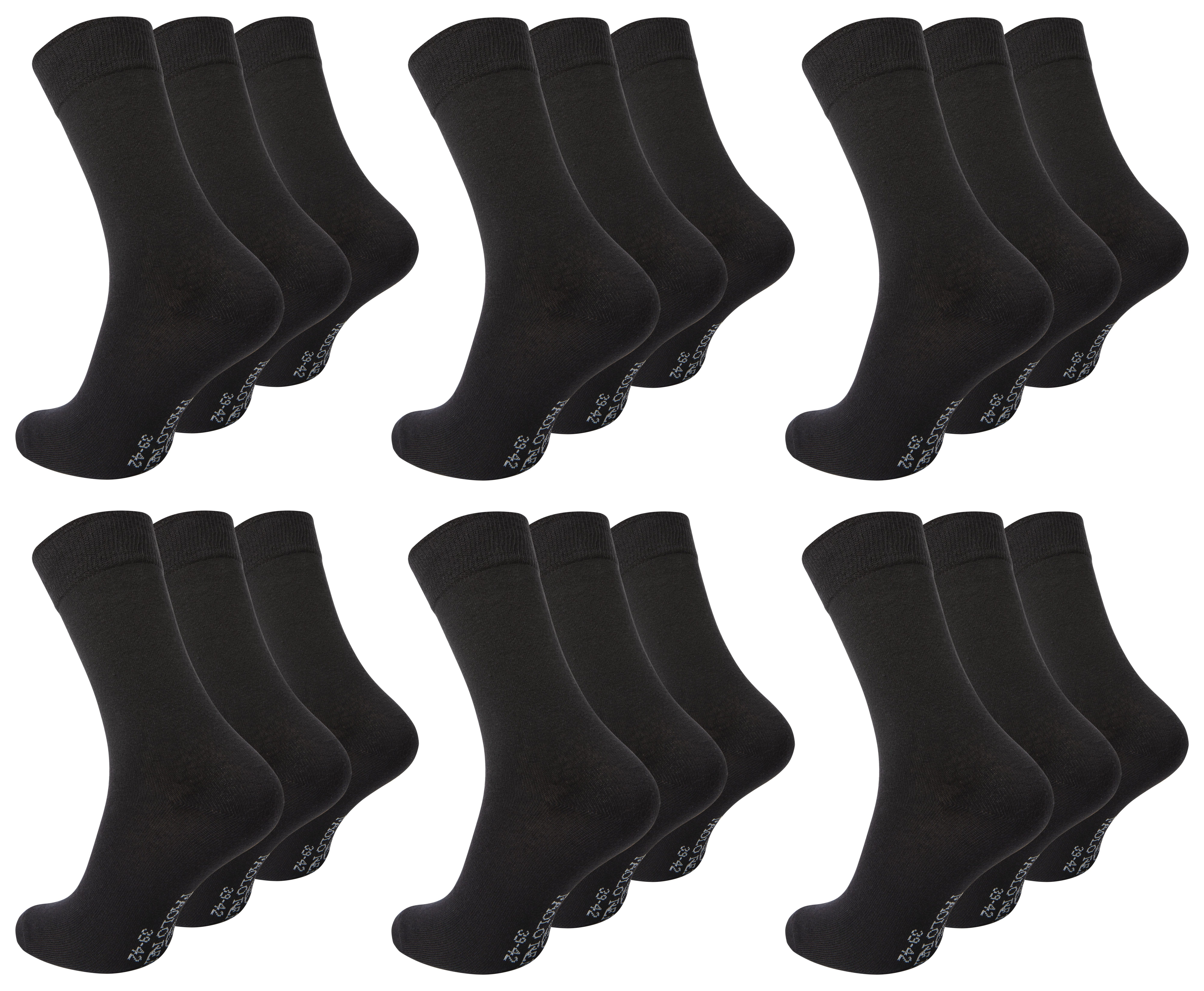 Paolo Renzo Businesssocken (18-Paar) Atmungsaktive Herren Business Socken a günstig online kaufen