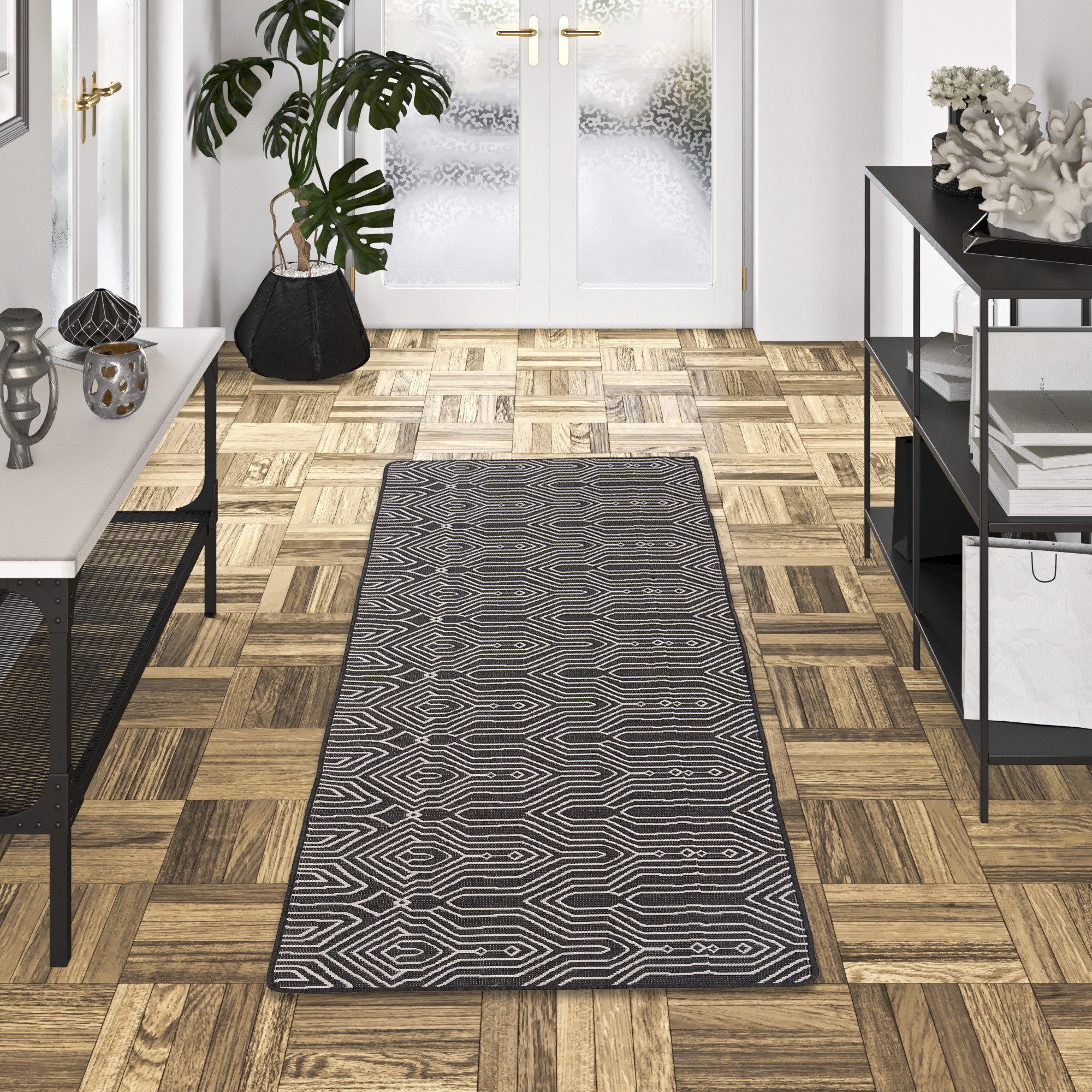 Snapstyle Läufer In- und Outdoor Teppich Läufer Beidseitig Newport, Rechteckig, Höhe: 3 mm