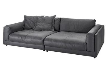 daslagerhaus living Big-Sofa Loungesofa Ken Leder anthrazit