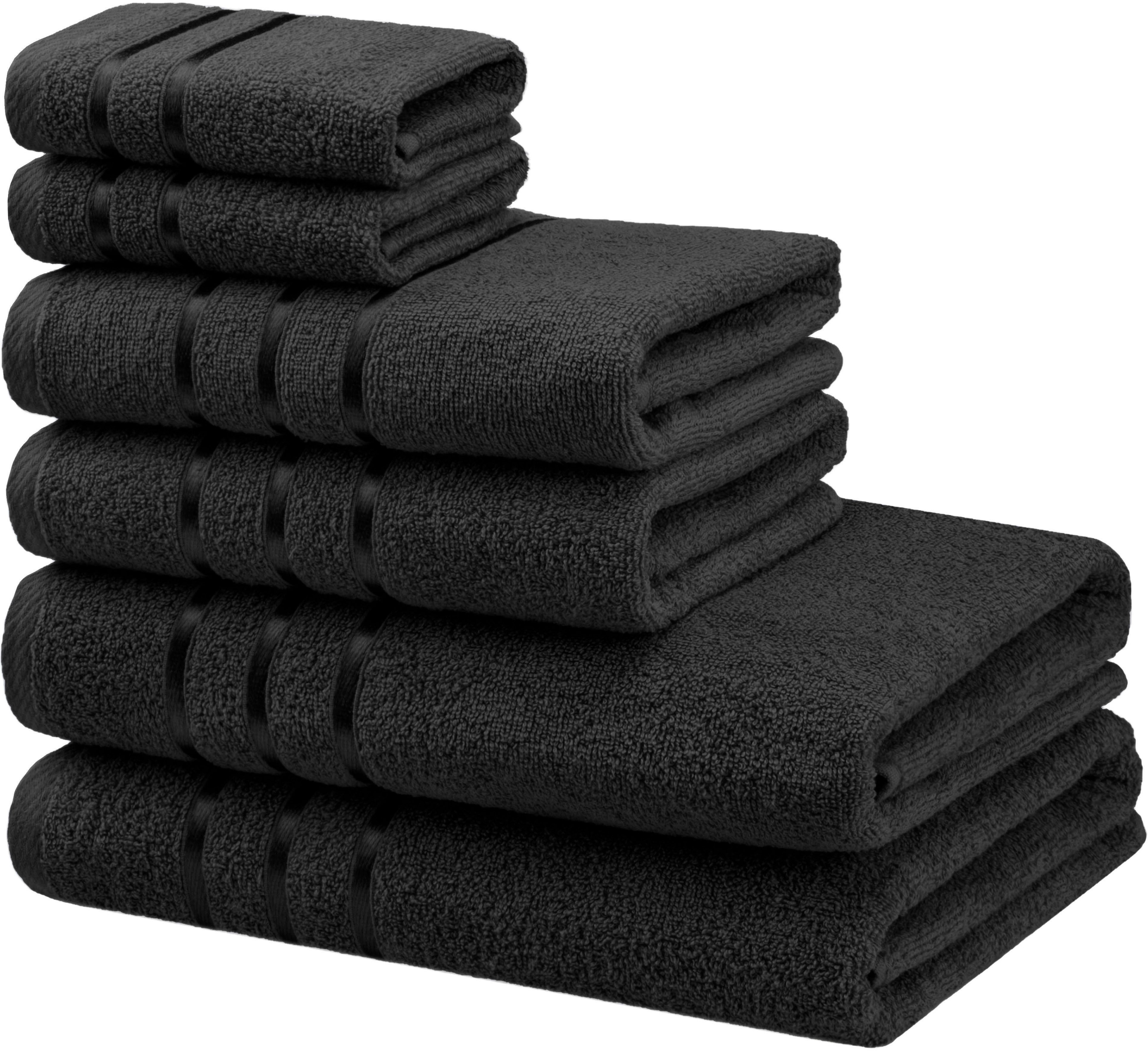 Bruno Banani Handtuch Set Clement, Duschtücher, günstig online kaufen
