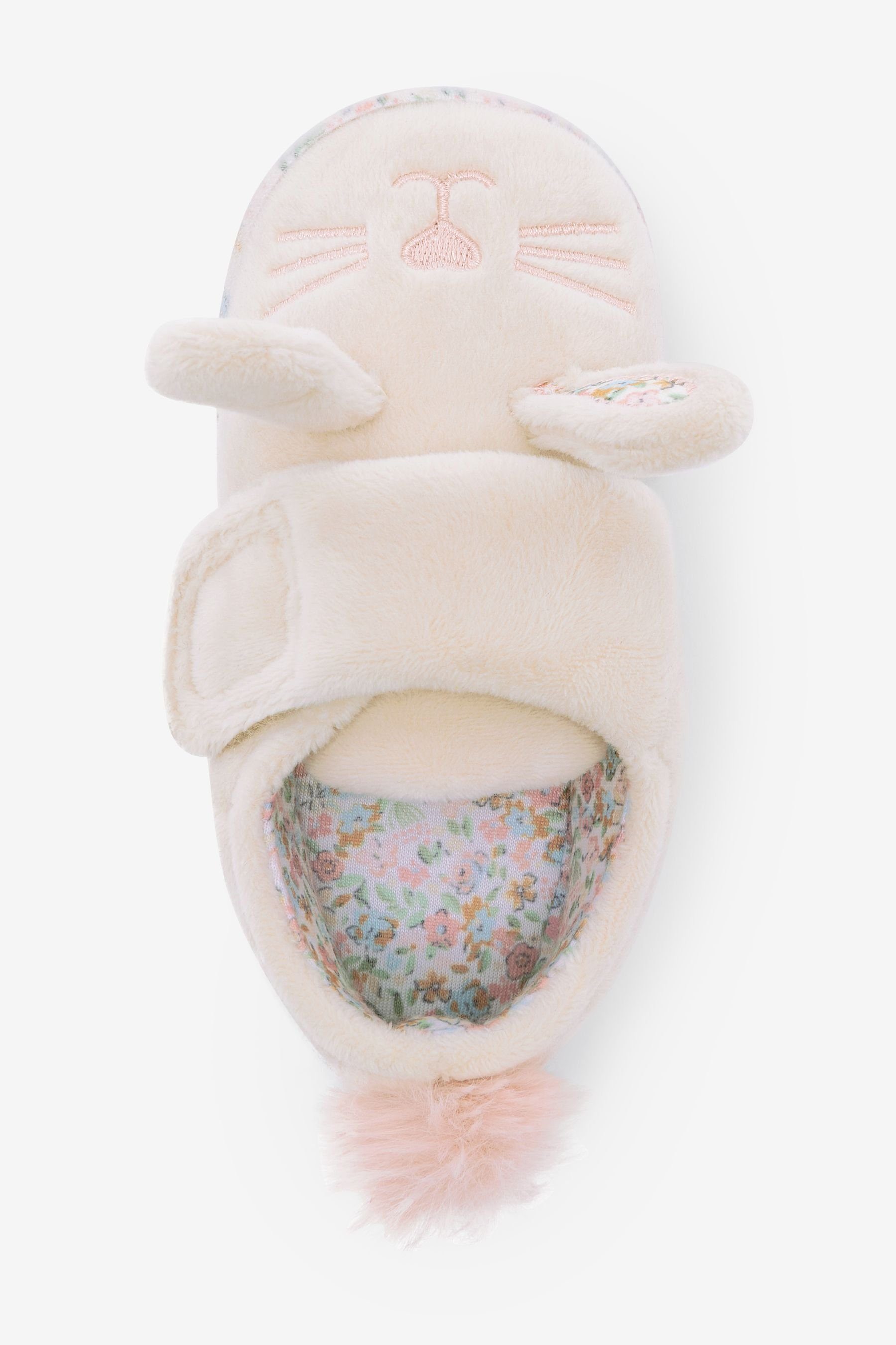 Next Hausschuh mit Cupsohle Hausschuh Cream Bunny (1-tlg)