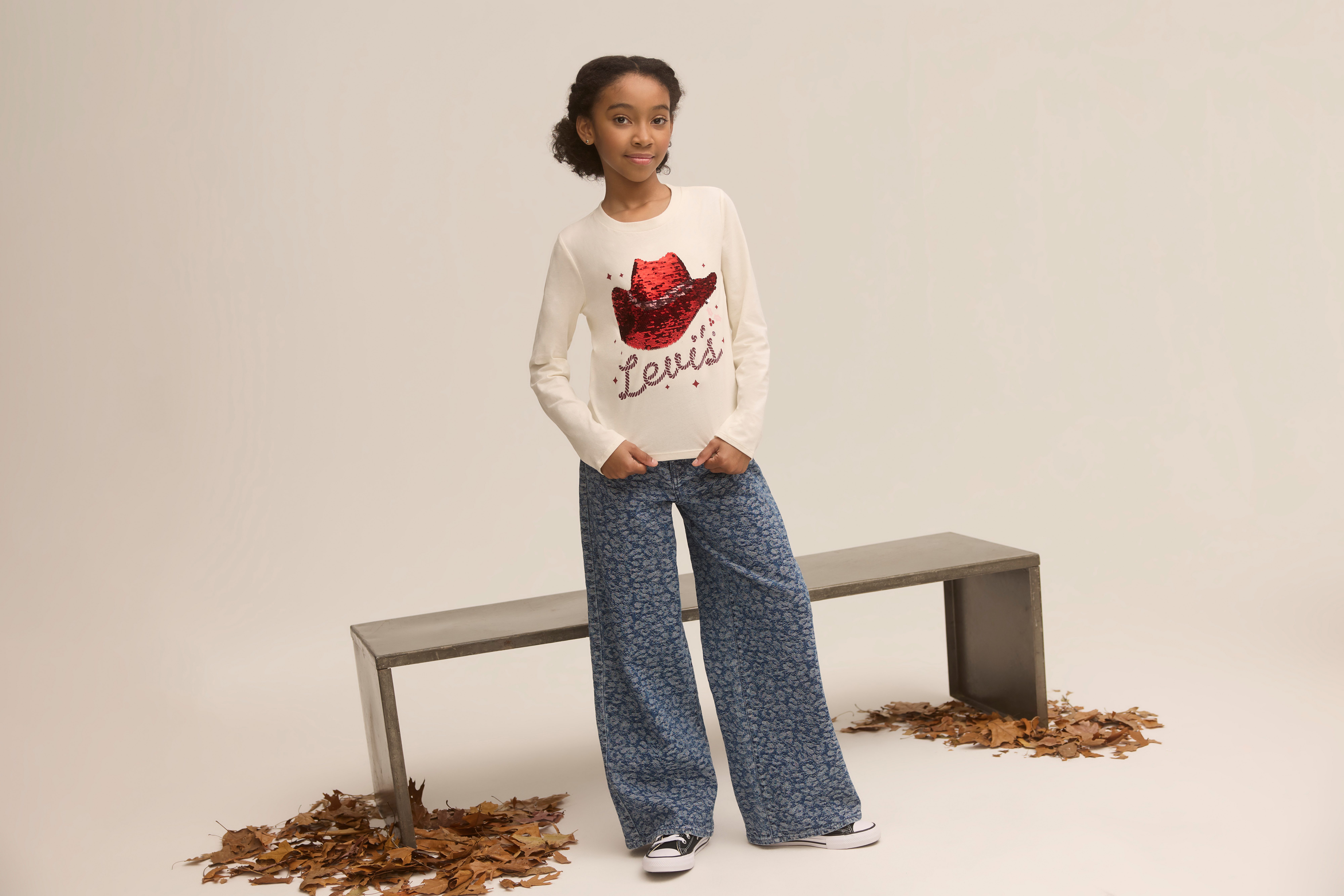 Levi's® Kids High-waist-Jeans LVG HIGH RISE BAGGY mit softem Griff
