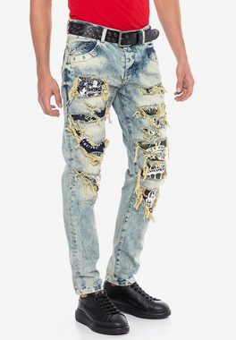 Cipo & Baxx Bequeme Jeans mit Destroyed-Elementen