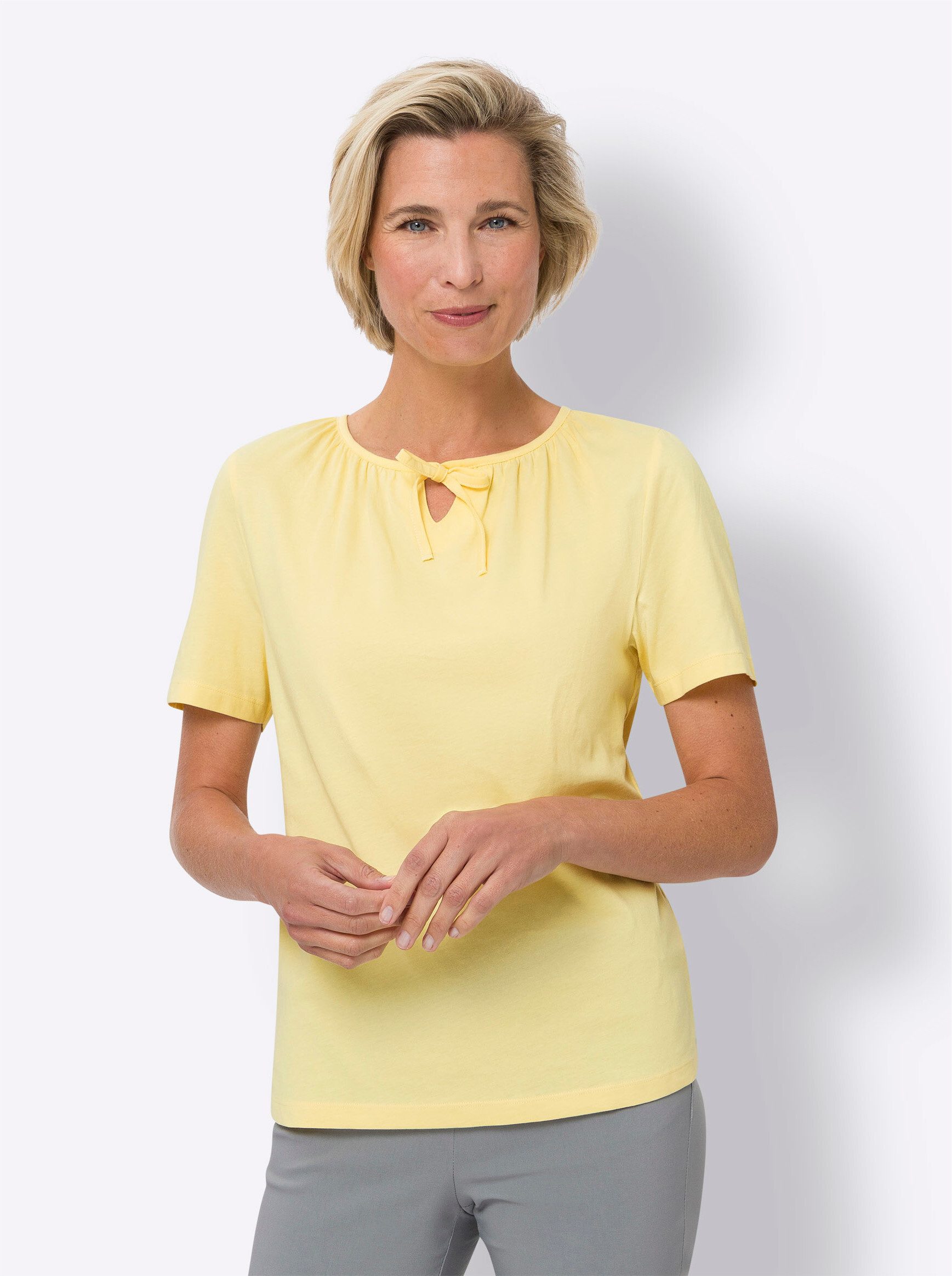 Sieh an! T-Shirt Kurzarm-Shirt Kurzarm