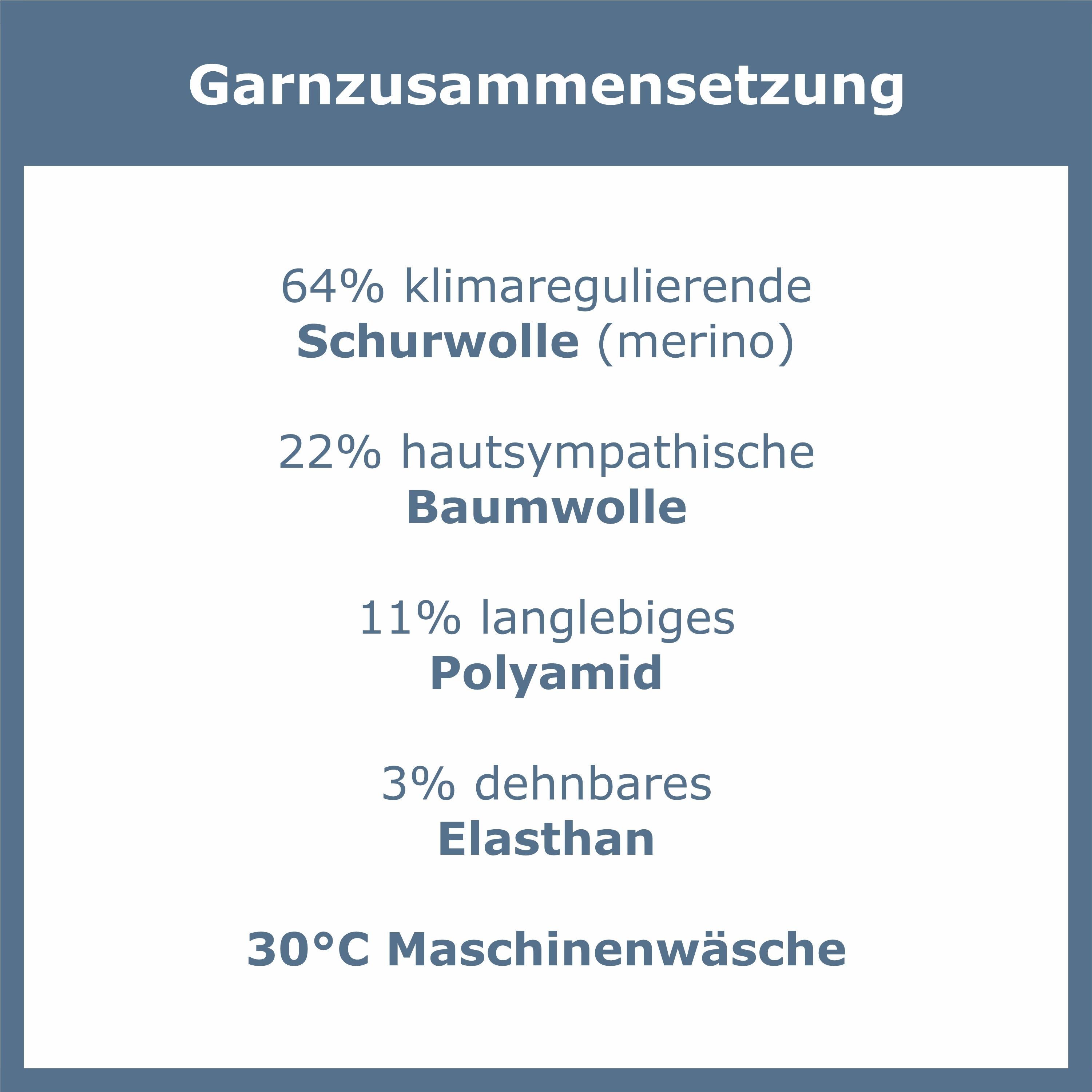 GAWILO Businesssocken für Herren aus 64% Schurwolle - Klimaregulierende Merino Socken (5 Paar) Socken aus Merino Wolle kühlen im Sommer und wärmen im Winter