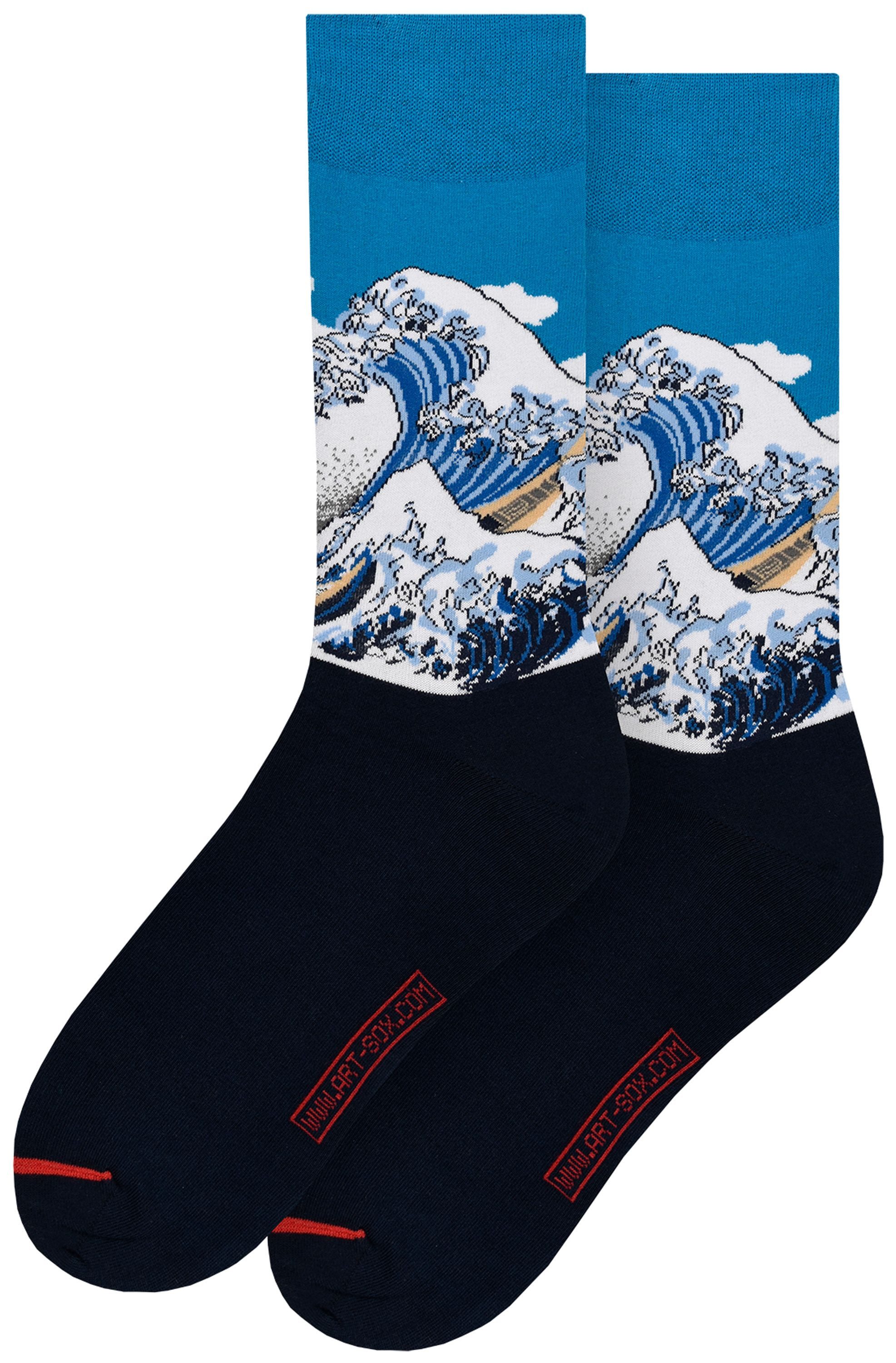 MuseARTa Langsocken Katsushika Hokusai - Die günstig online kaufen