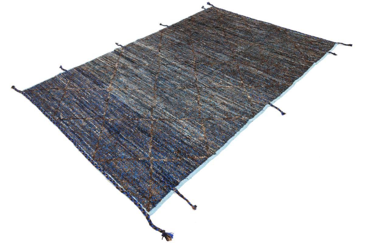 Handgeknüpfter Höhe: Moderner 25 Design Trading, rechteckig, Orientteppich Berber Nain Orientteppich, 182x280 mm Maroccan