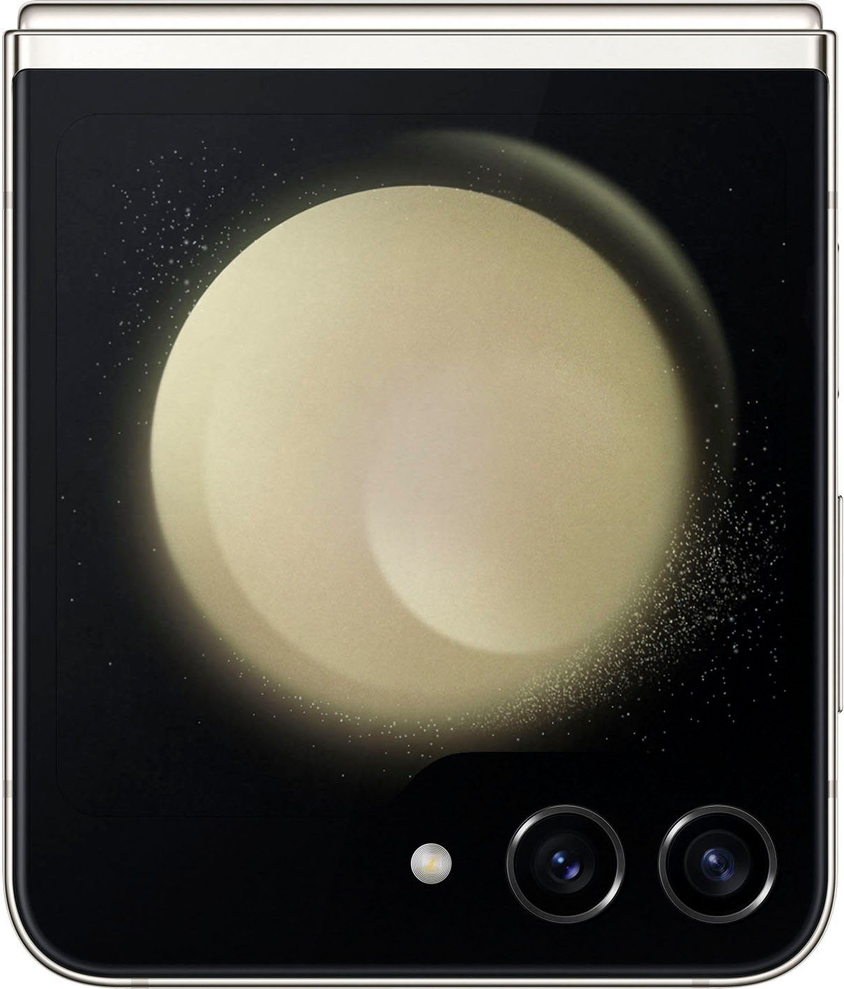 Cream Smartphone MP 5 GB 256 (17,03 Kamera) Samsung Z 12 Flip Galaxy cm/6,7 Zoll, Speicherplatz,