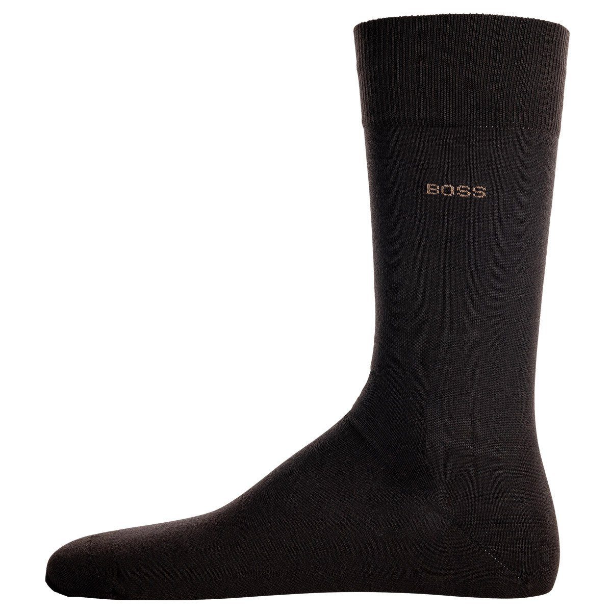 CC BOSS Uni RS Herren 2er - Socken, 2P Dunkelbraun Kurzsocken Pack