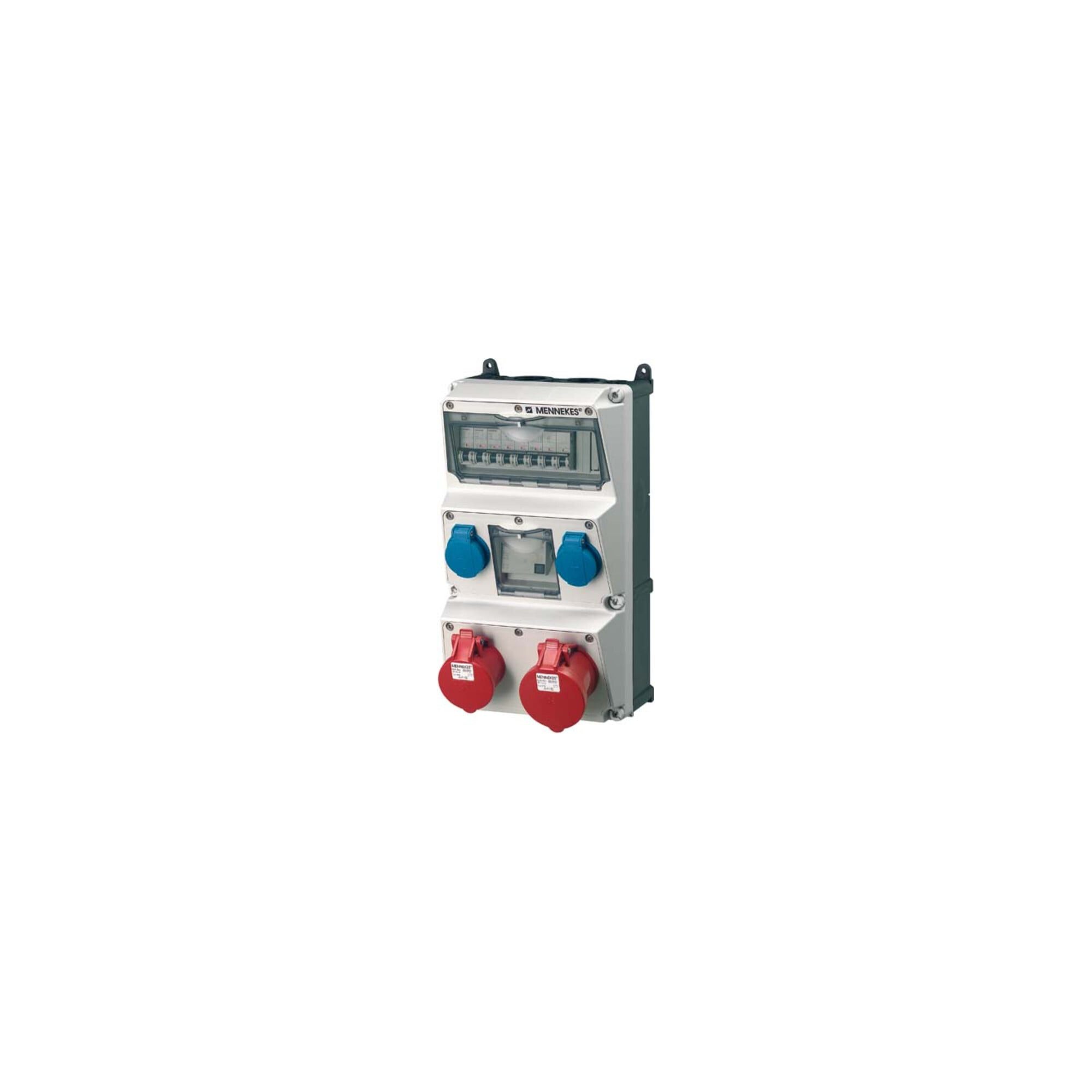 Mennekes Mennekes Steckdosen-Kombination AMAXX, IP44 930080 Mehrfachsteckdose