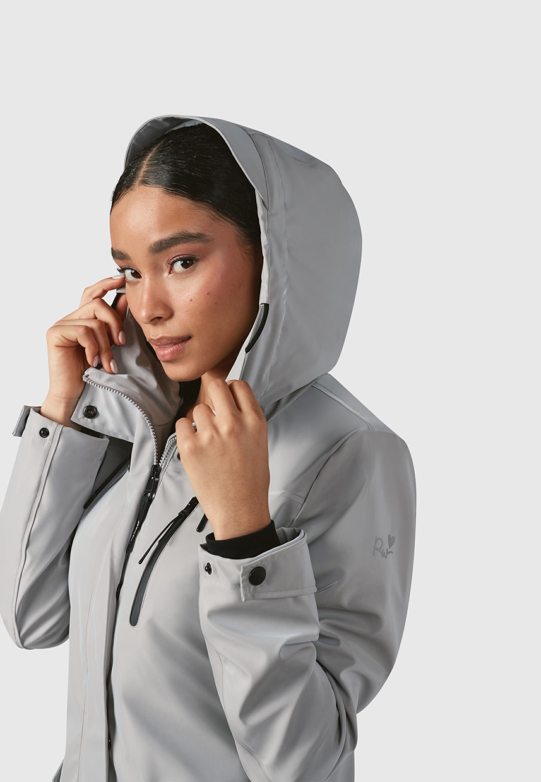 Ragwear Outdoorjacke Meast Rainy Wasserdichte Übergangsjacke mit geschweißten Nähten