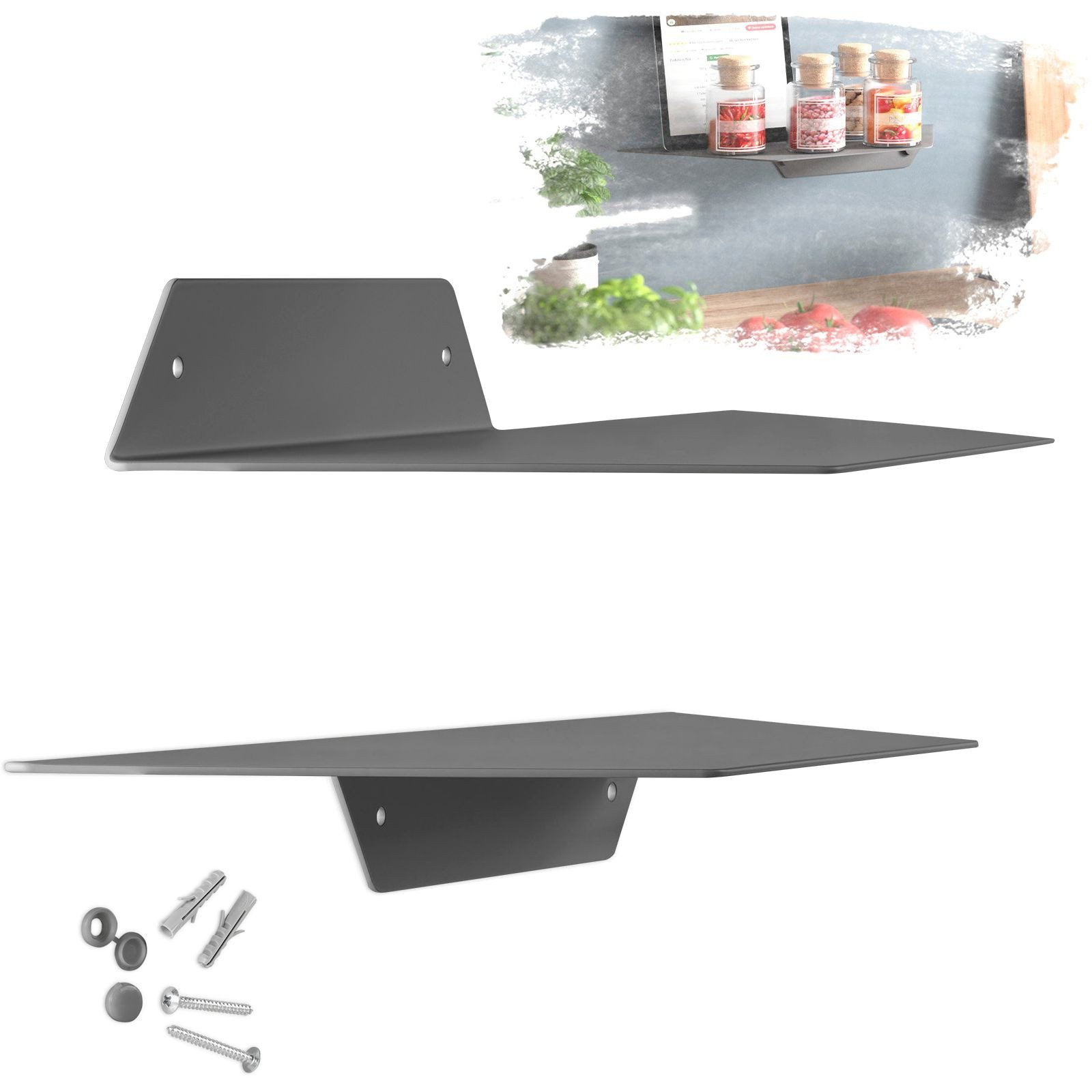 SO-TECH® Wandregal Wandboard HOVER-II 35 x günstig online kaufen