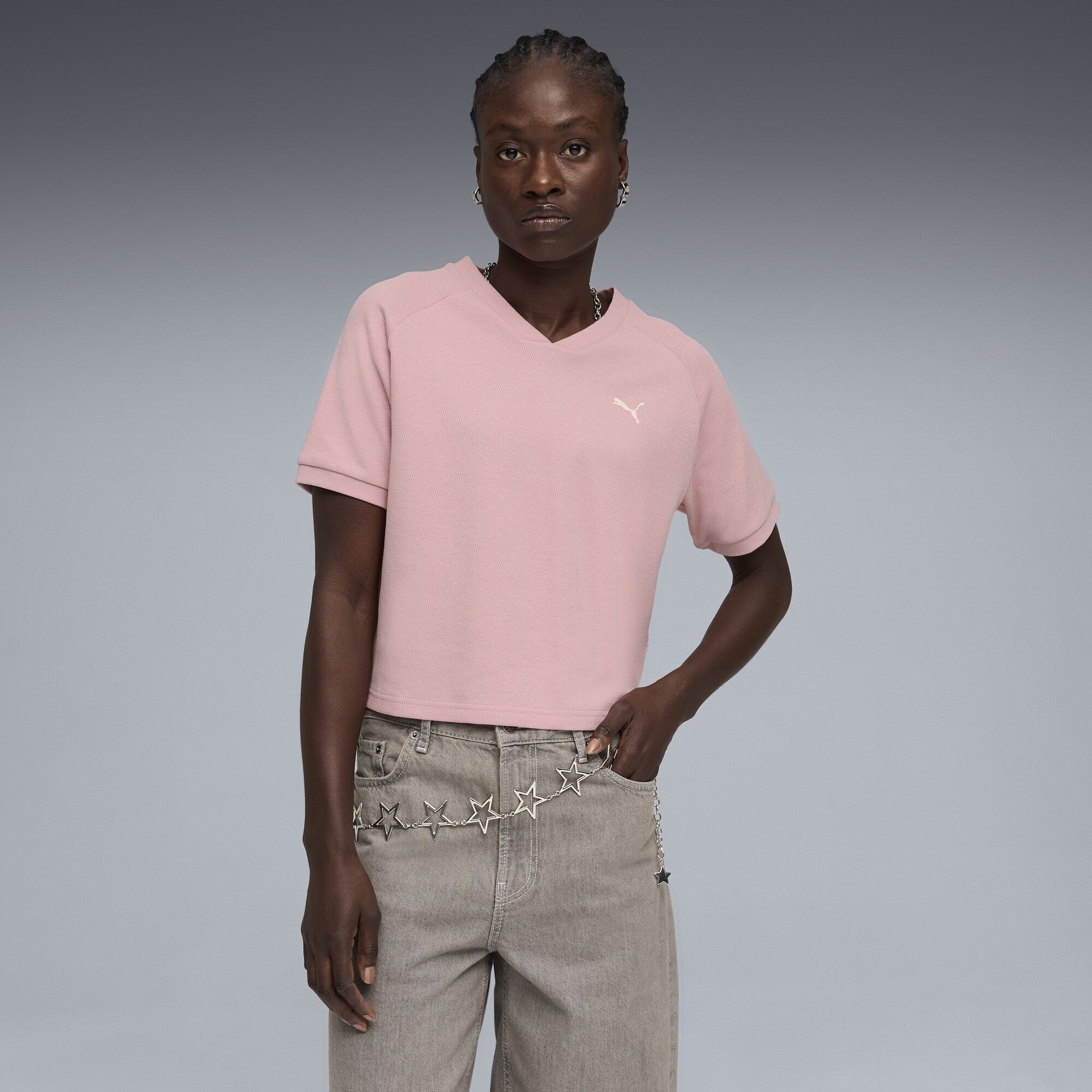 PUMA T-Shirt PUMA Class Relaxed Pinnacle T-Shirt Damen