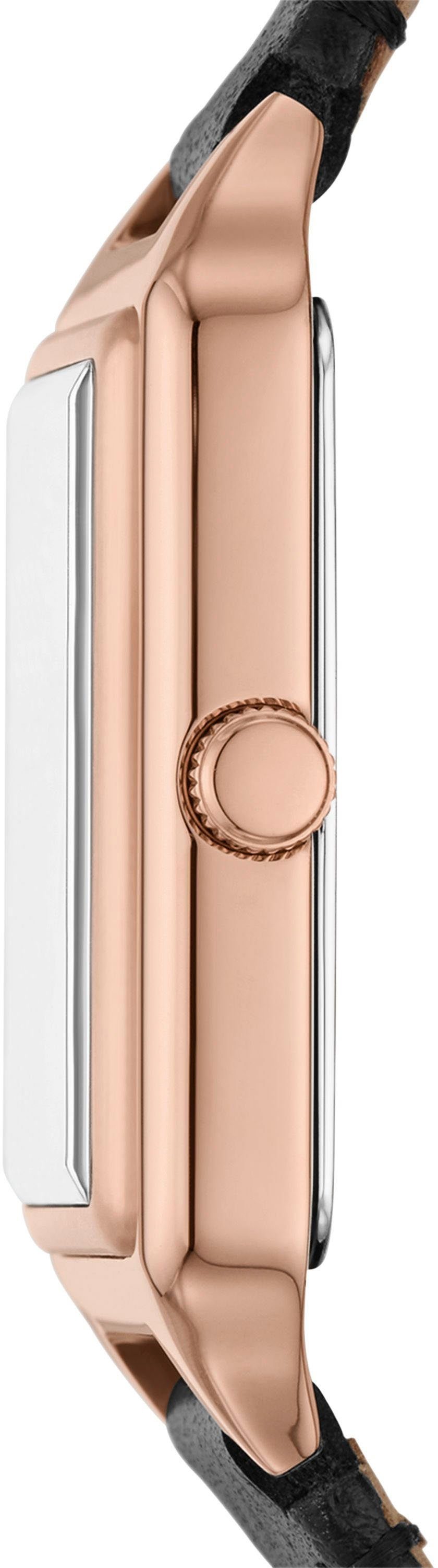 Fossil Quarzuhr RAQUEL ES5310, Armbanduhr, Damenuhr, Datum, Lederarmband günstig online kaufen