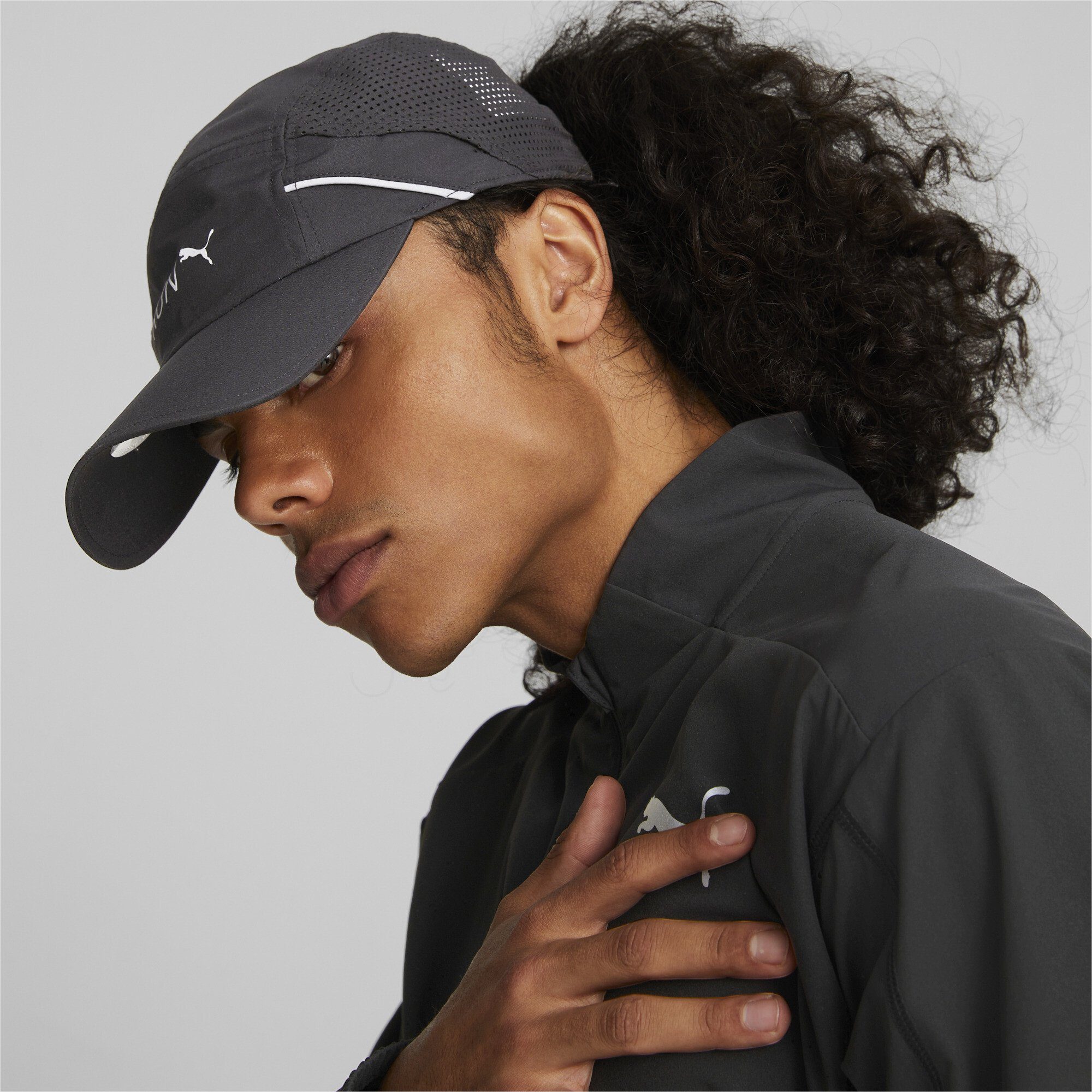 Cap Flex Black Erwachsene Leichte Runner-Cap PUMA