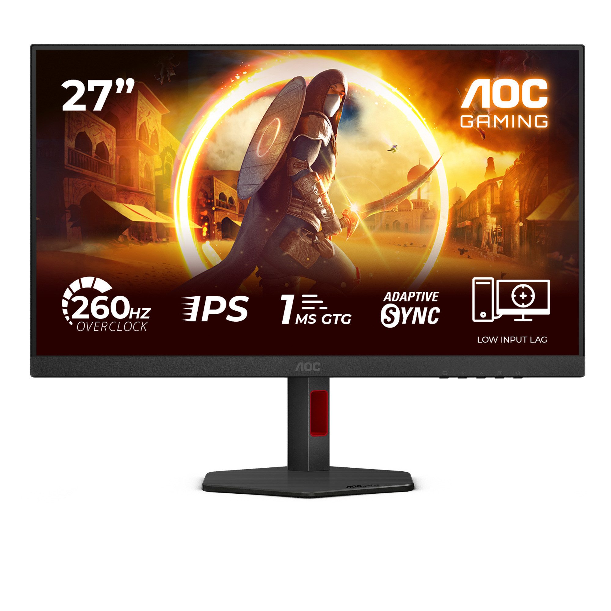 AOC AOC 27G4ZRE, Gaming-Monitor, (FullHD, Fast-IPS, TFT-Monitor (1920 x 1080 px)
