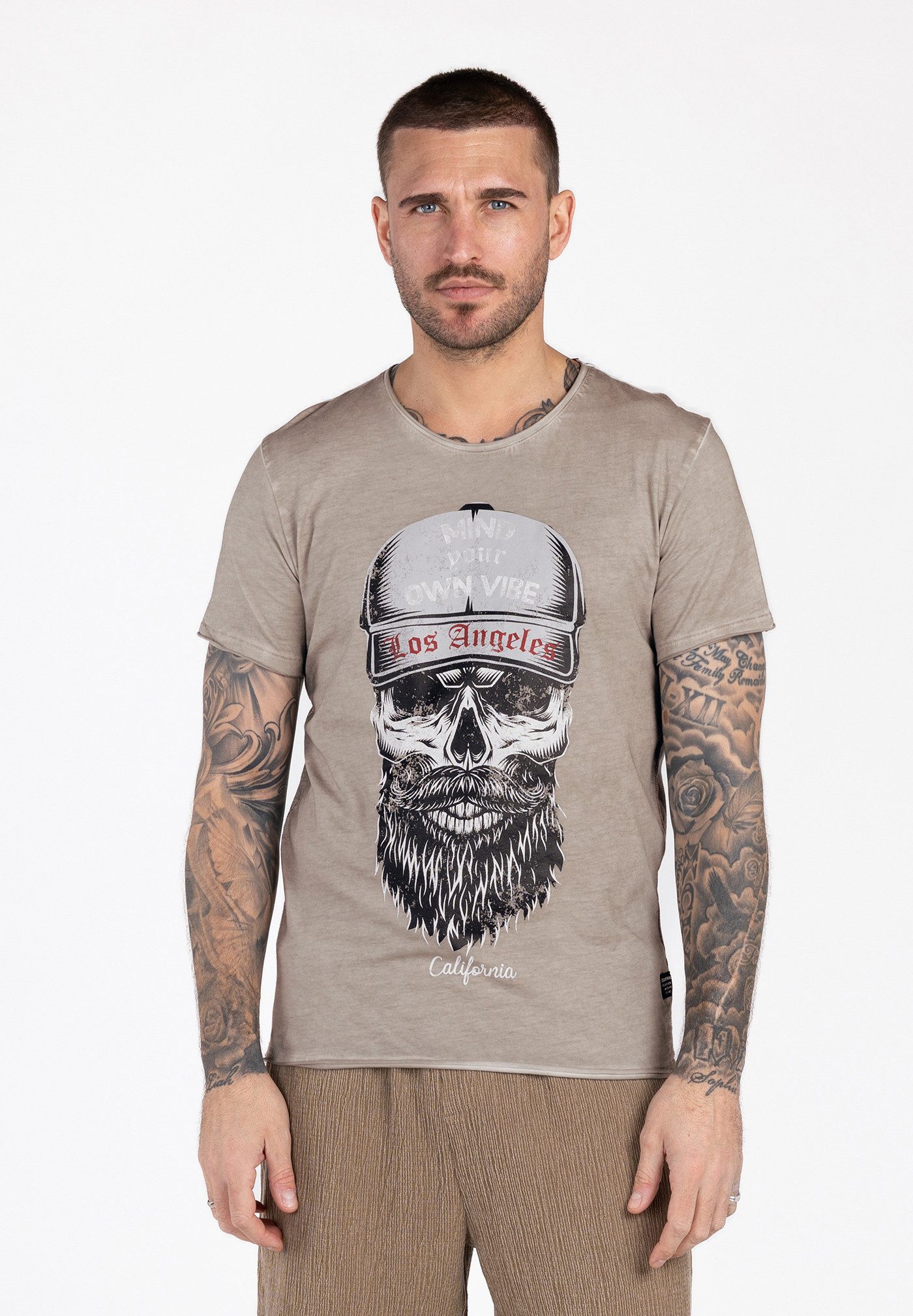 Key Largo T-Shirt MT KLBEARD round (1er)