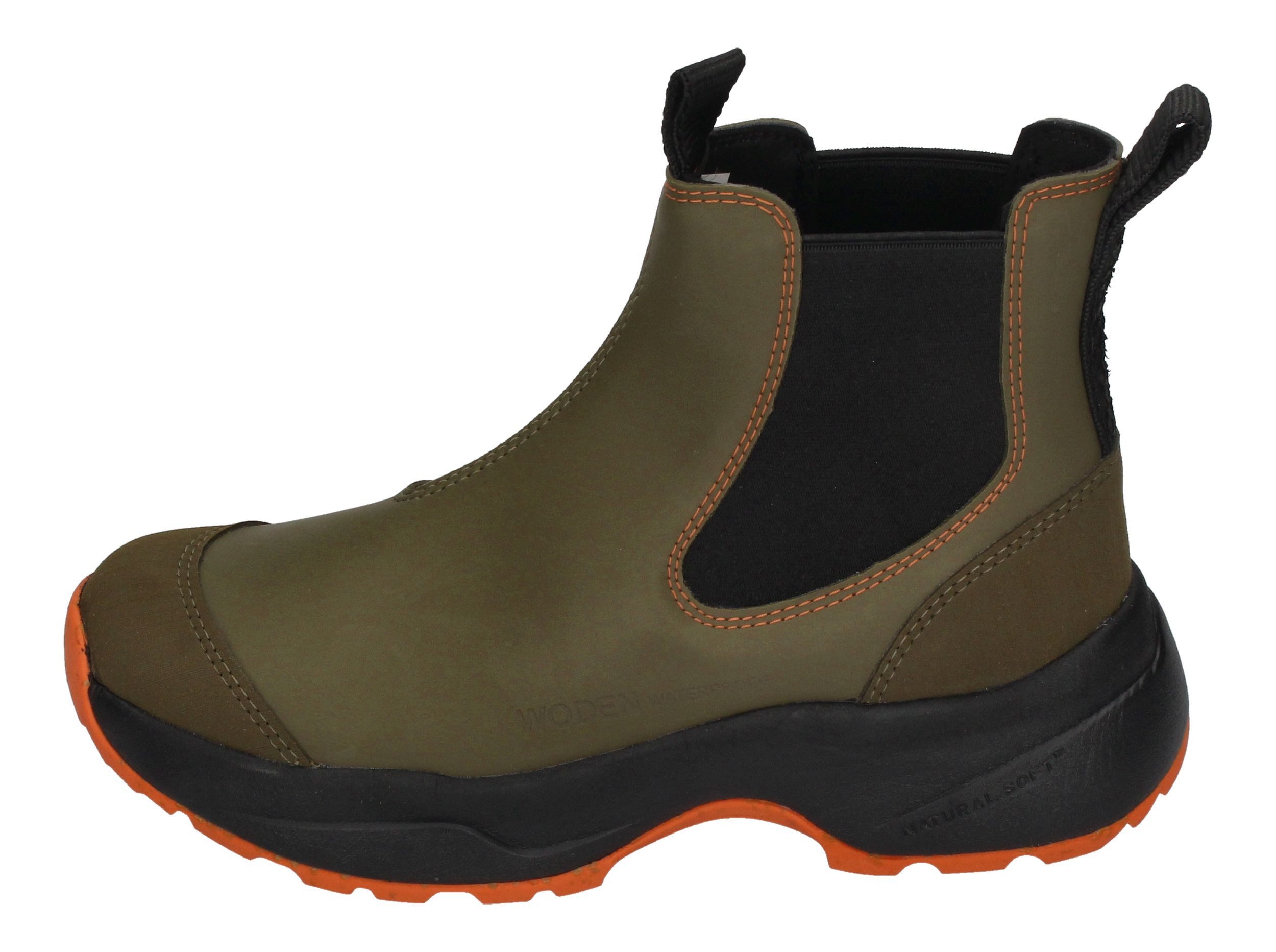 WODEN SIRI WATERPROOF Gummistiefel Dark Olive