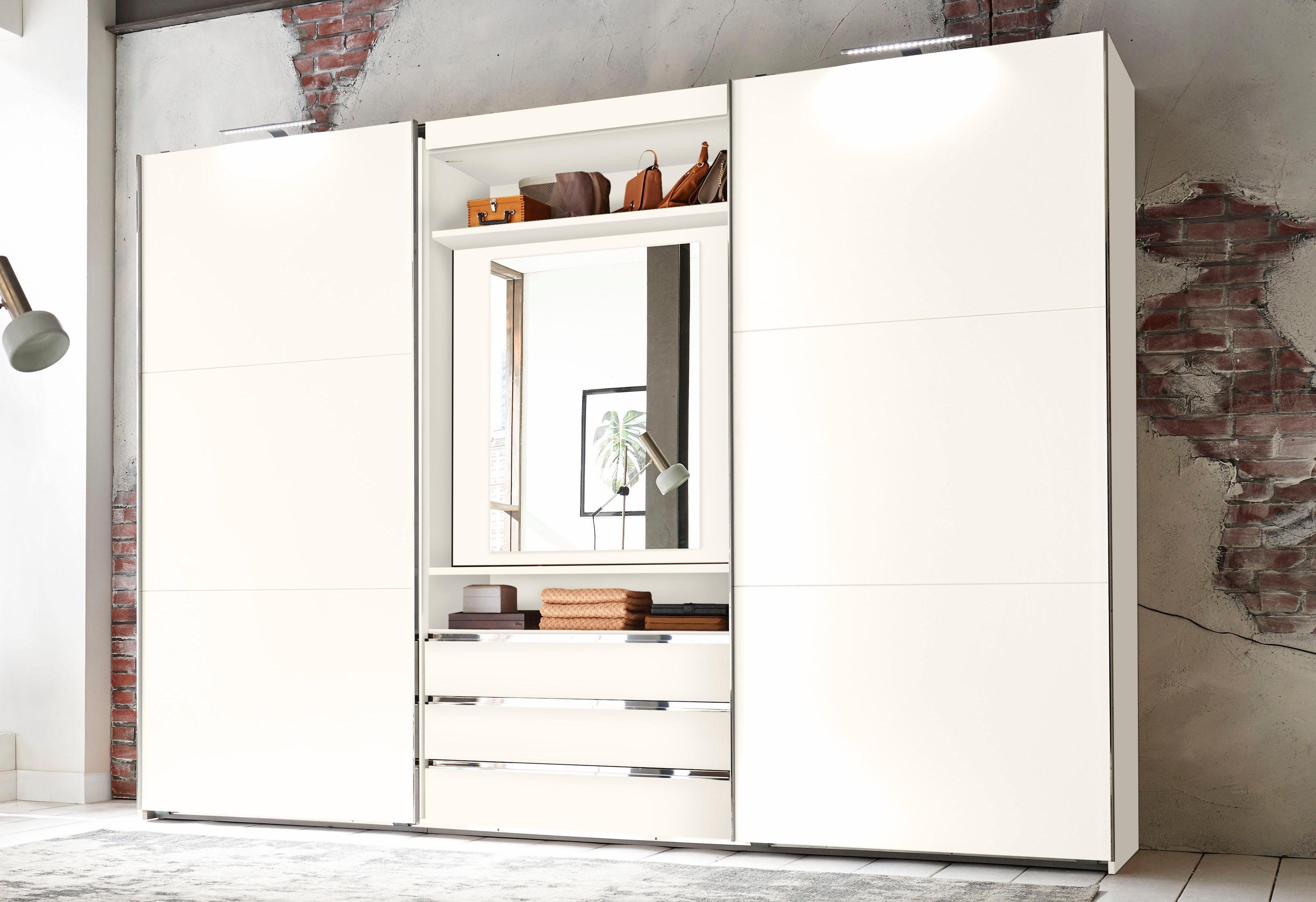 Wimex Schwebetürenschrank Magic by fresh to go mit drehbarer Spiegeltür