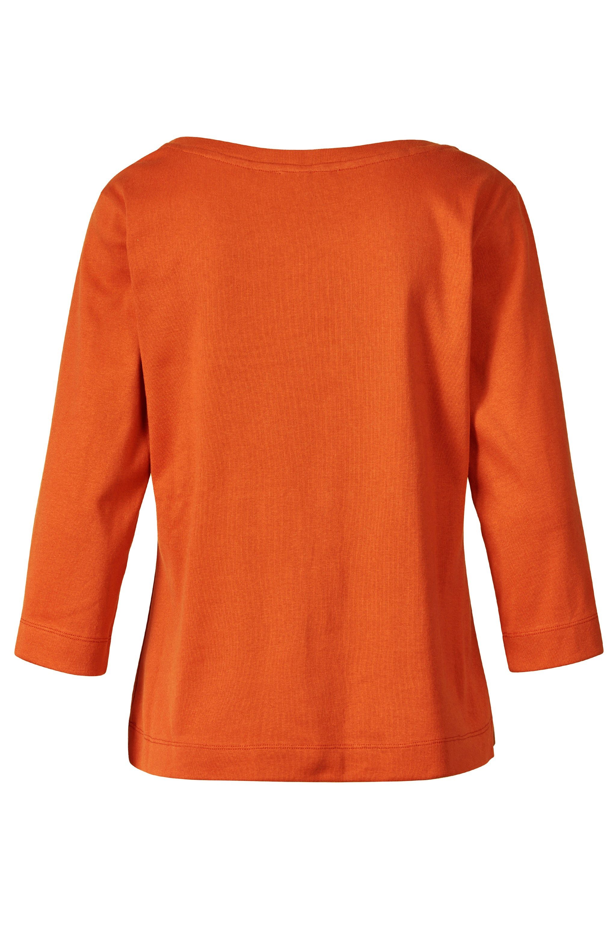 Himalaya Clothing 3/4-Arm-Shirt Basic Shirt 3/4 Arm Damen "Alma" mit Rundhalsausschnitt Bio-Baumwolle Vielseitiges Shirt mit hohem Tragekomfort