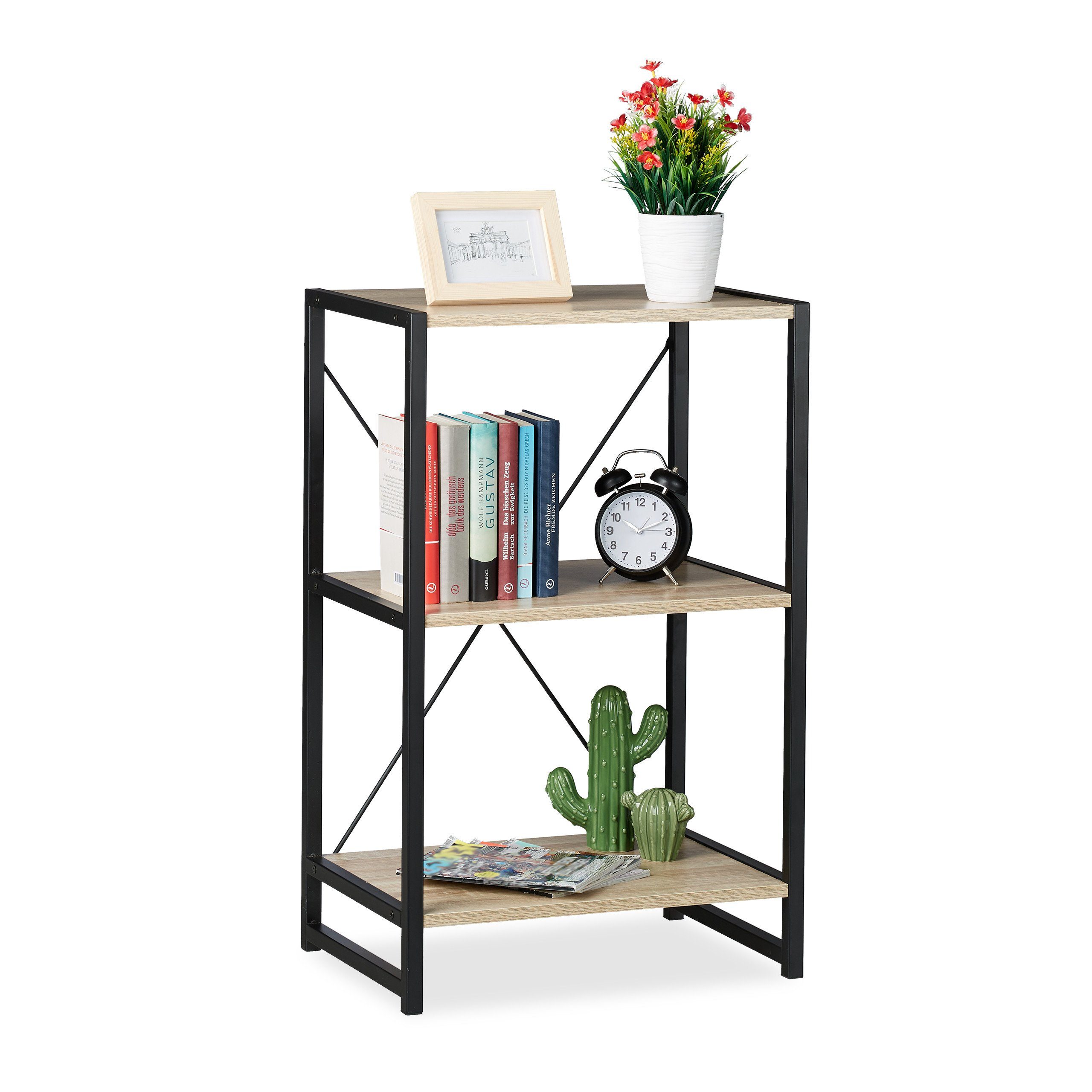 relaxdays Standregal mit 3 Etage günstig online kaufen
